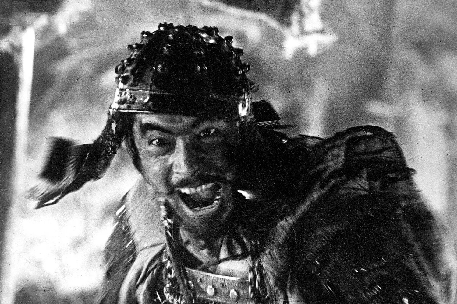 Toshiro Mifune in Seven Samurai.