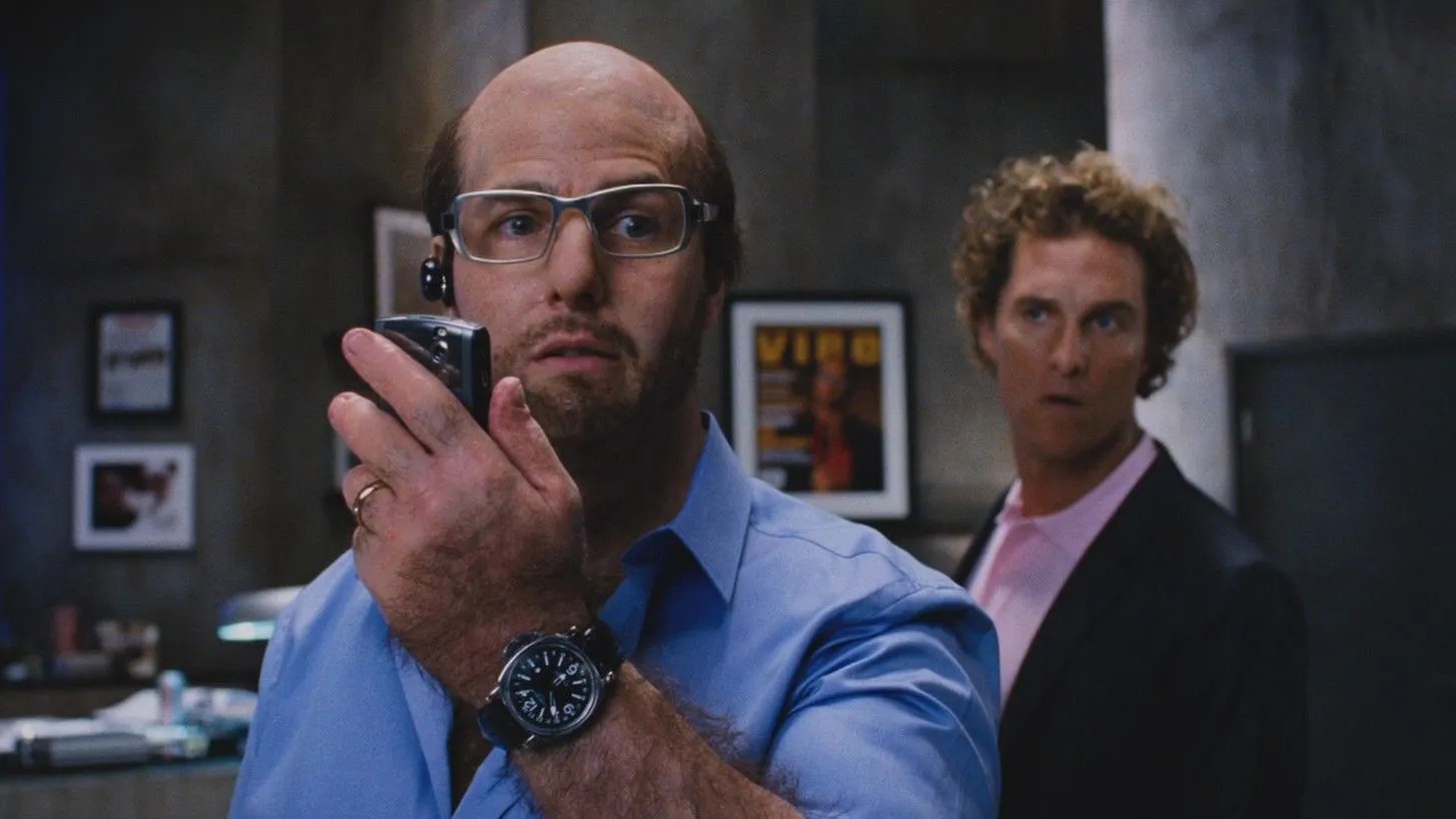 Tom Cruise and Matthew McConaughey in Tropic Thunder.