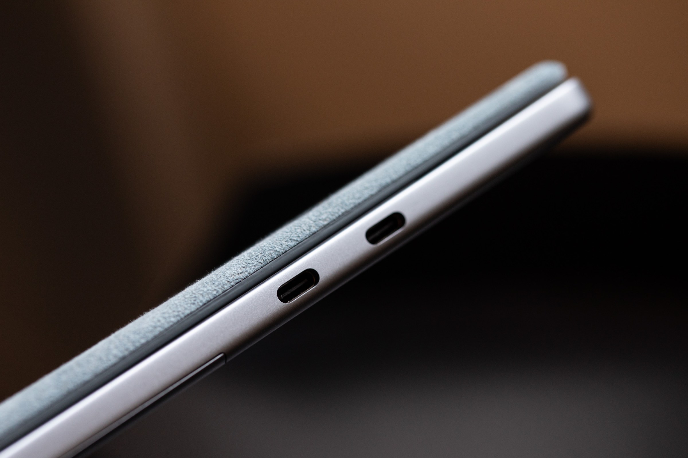 Microsoft has removed the Surface Connect charging port, but you can charge with either of its USB-C ports.
