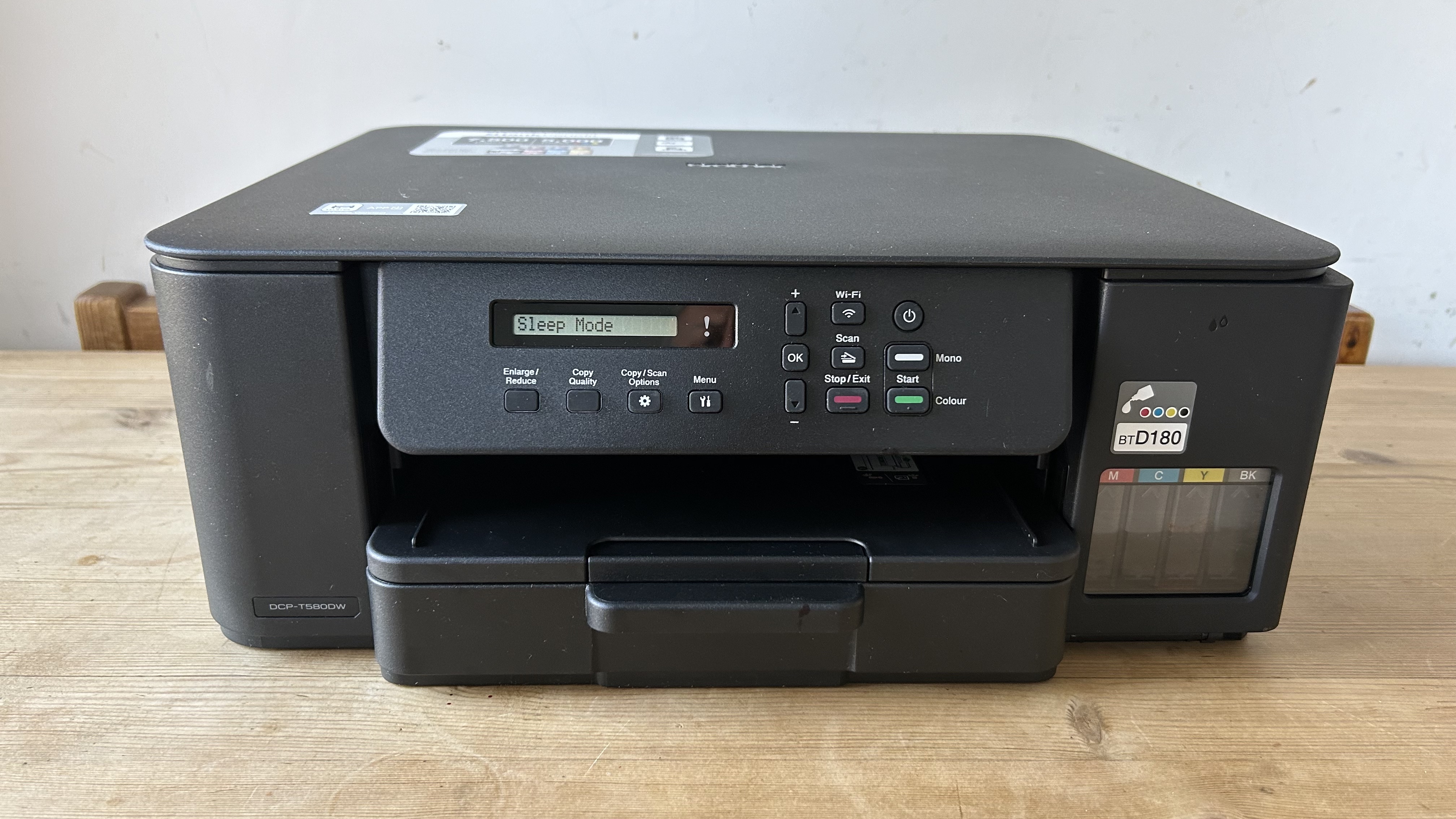 Brother DCP-T580DW during our review