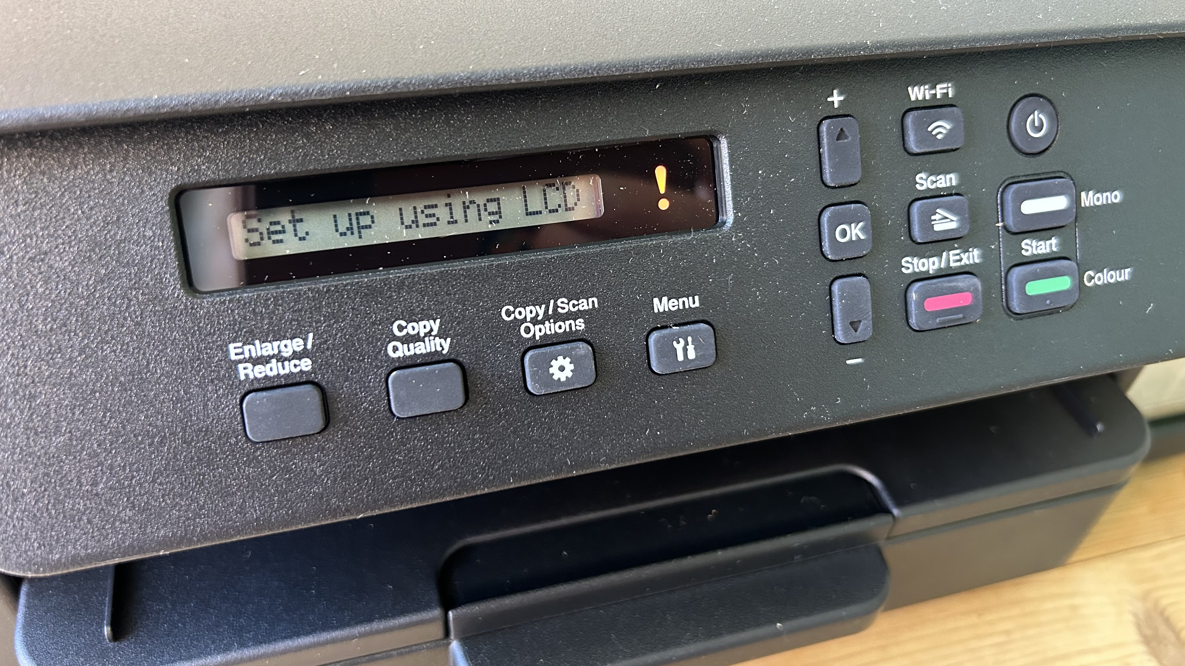 Brother DCP-T580DW during our review
