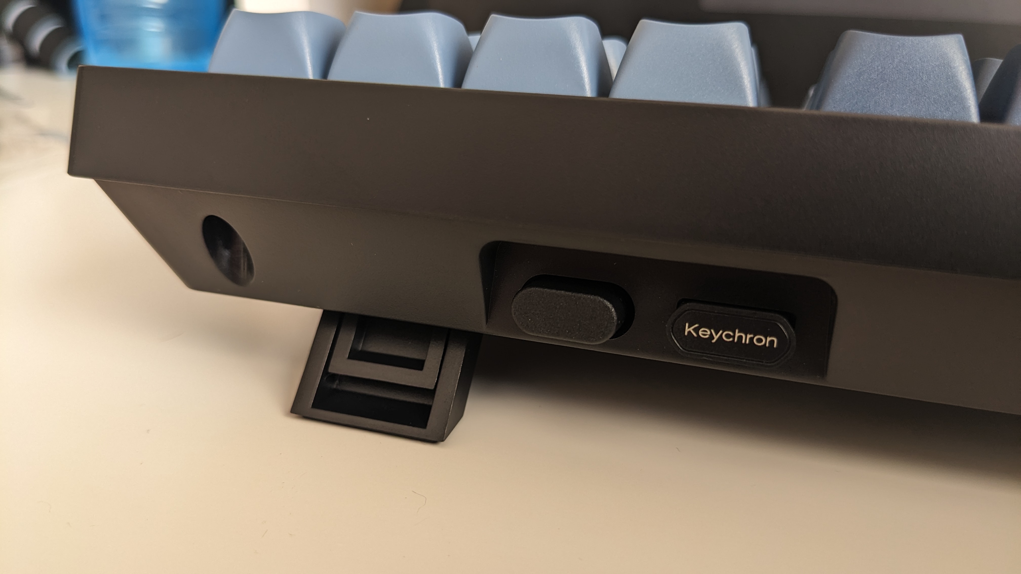 Keychron V6 Max mechanical keyboard during our review
