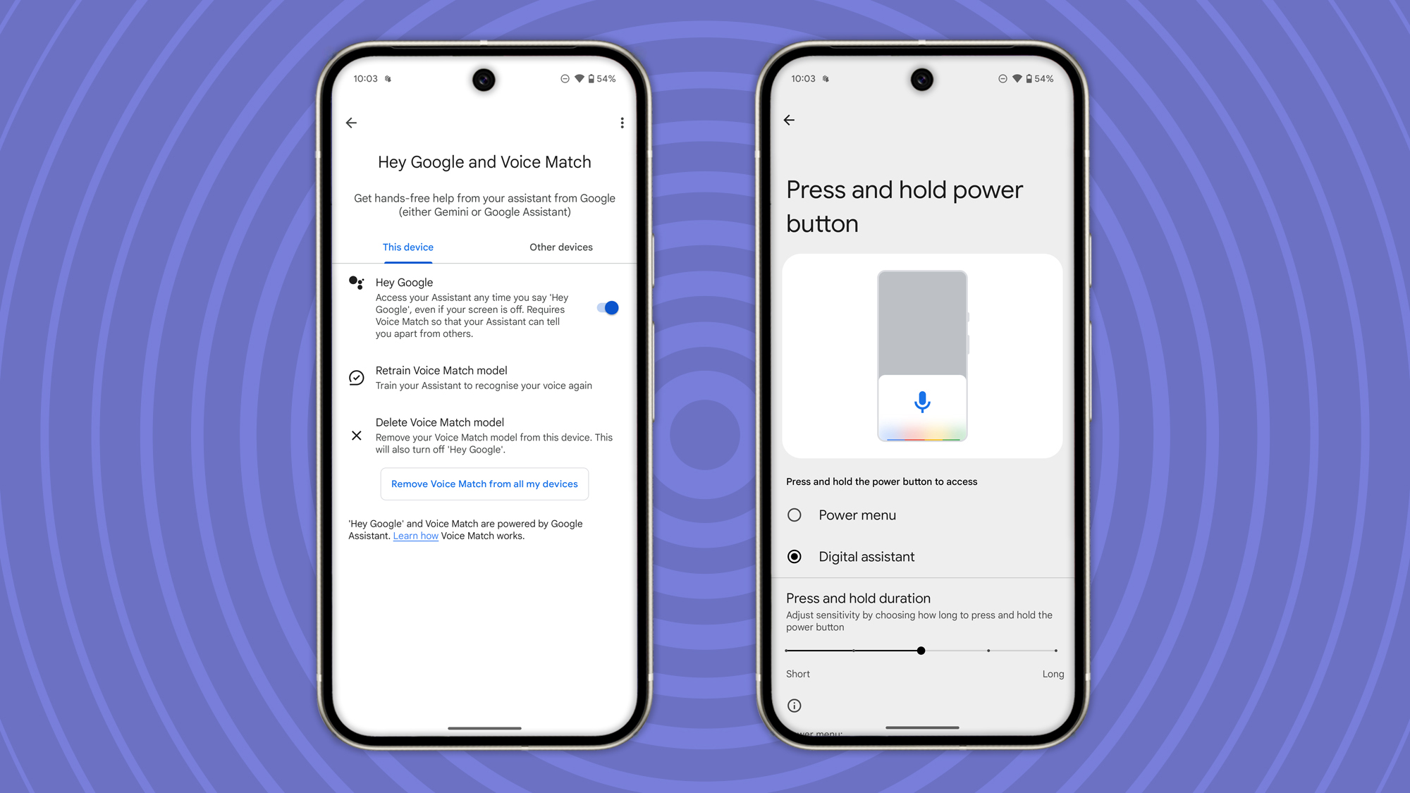 Gemini trigger on Android