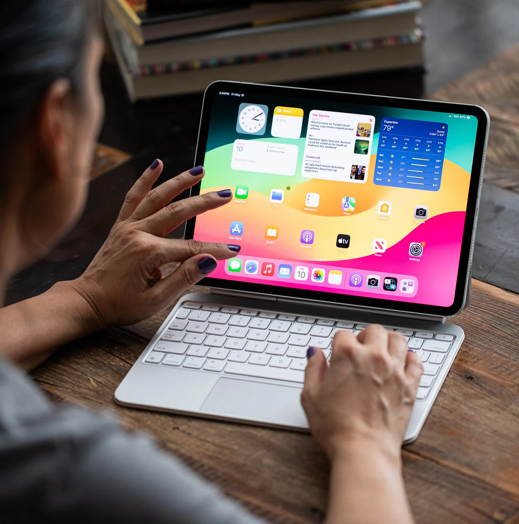 A photo of the iPad Pro 2024