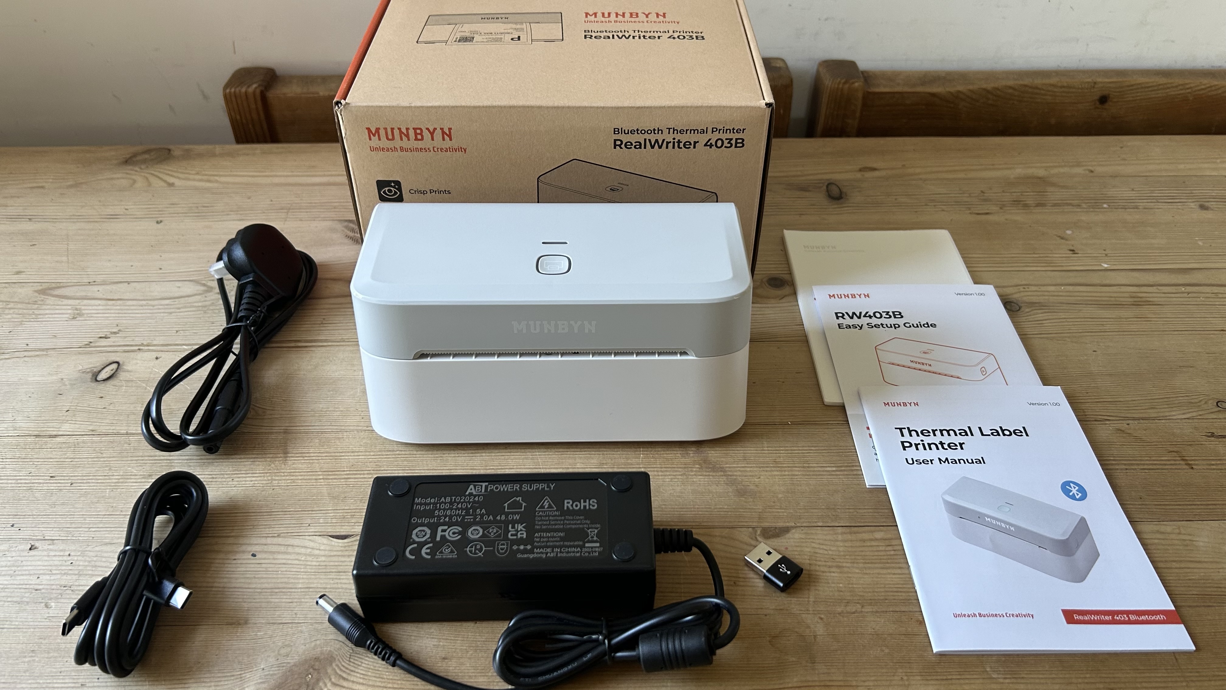 Munbyn RealWriter 403B during our review