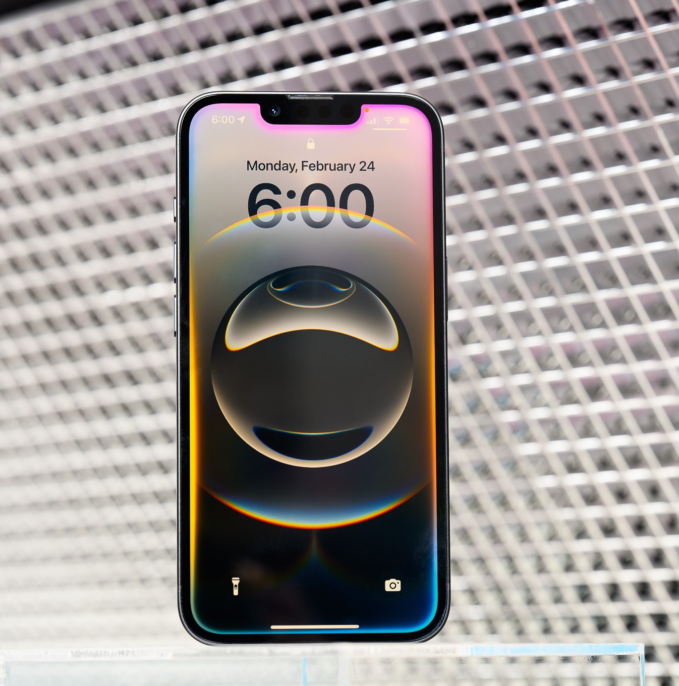 A hands-on photo of Apple’s iPhone 16E.