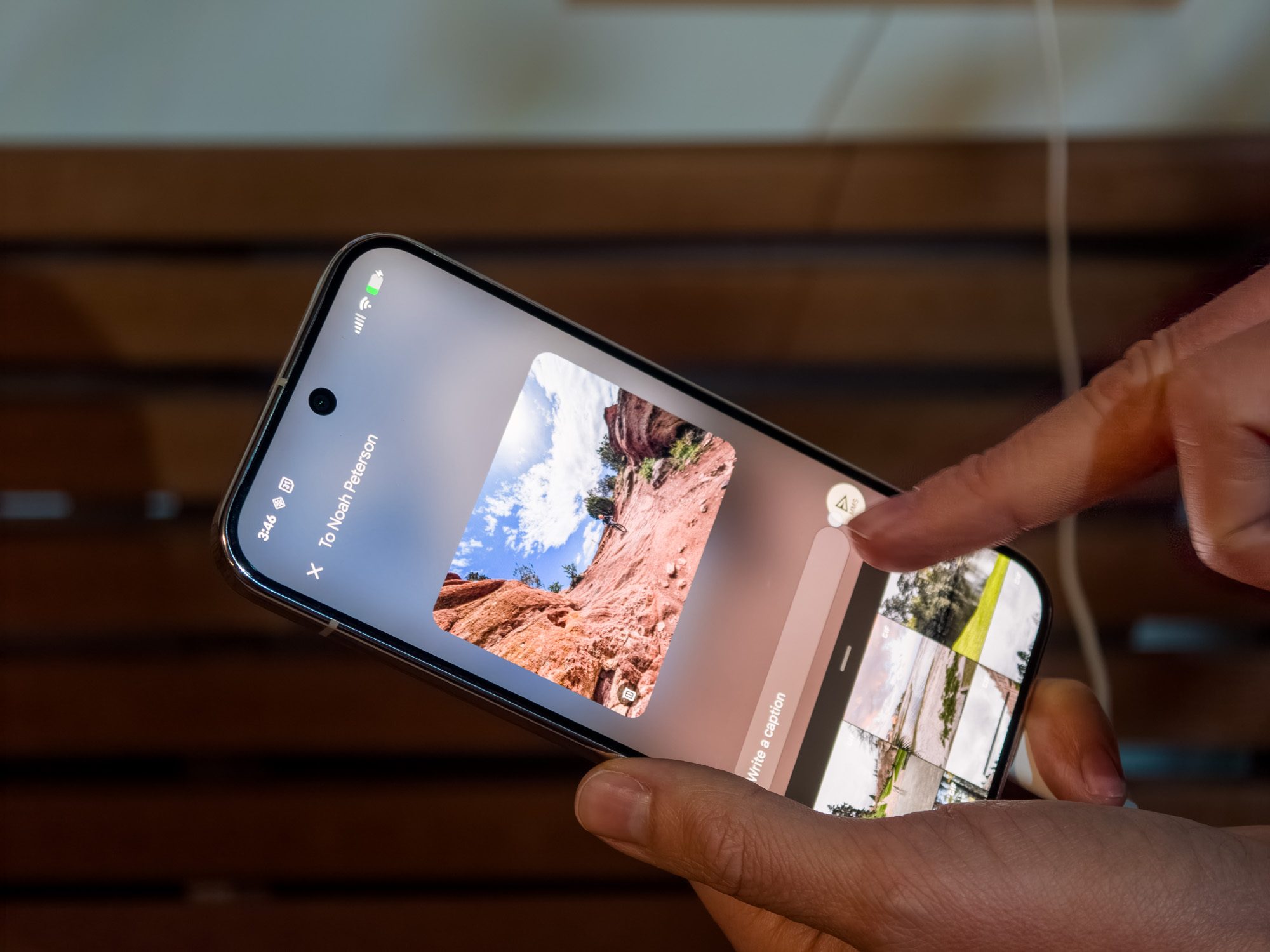 Magic Cue in action on the Google Pixel 10