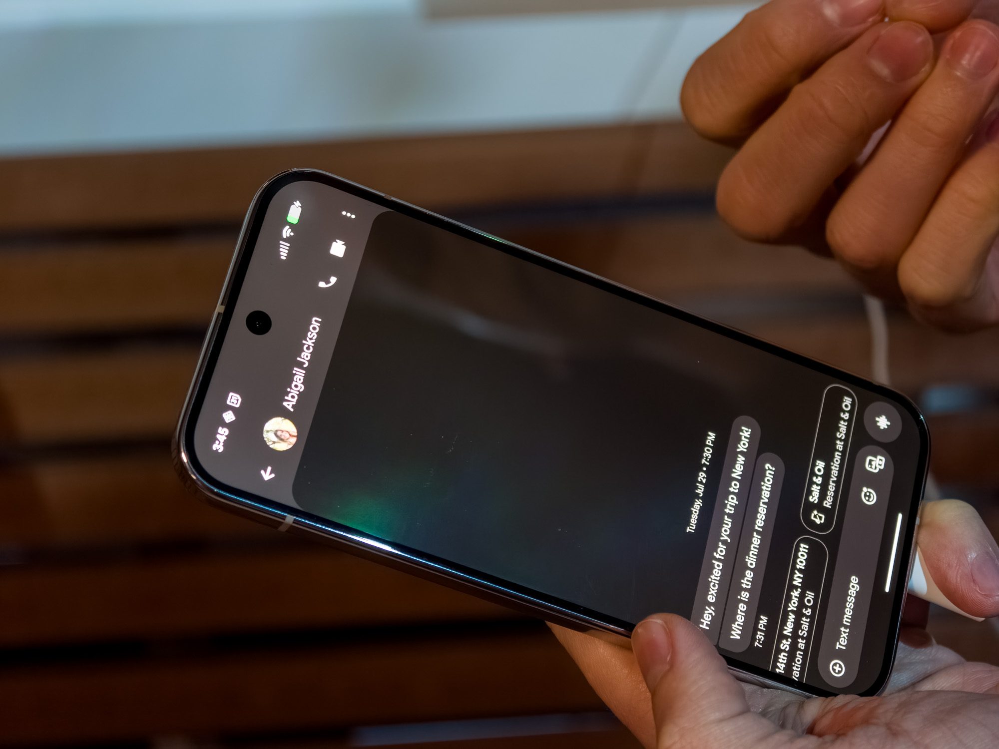 Magic Cue in action on the Google Pixel 10