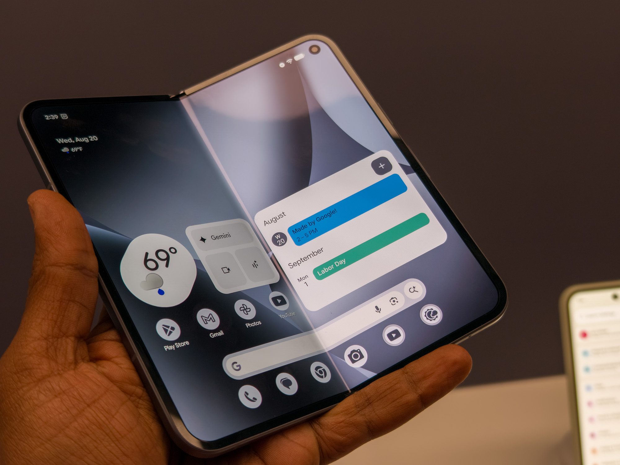 Google Pixel 10 Pro Fold in Moonstone