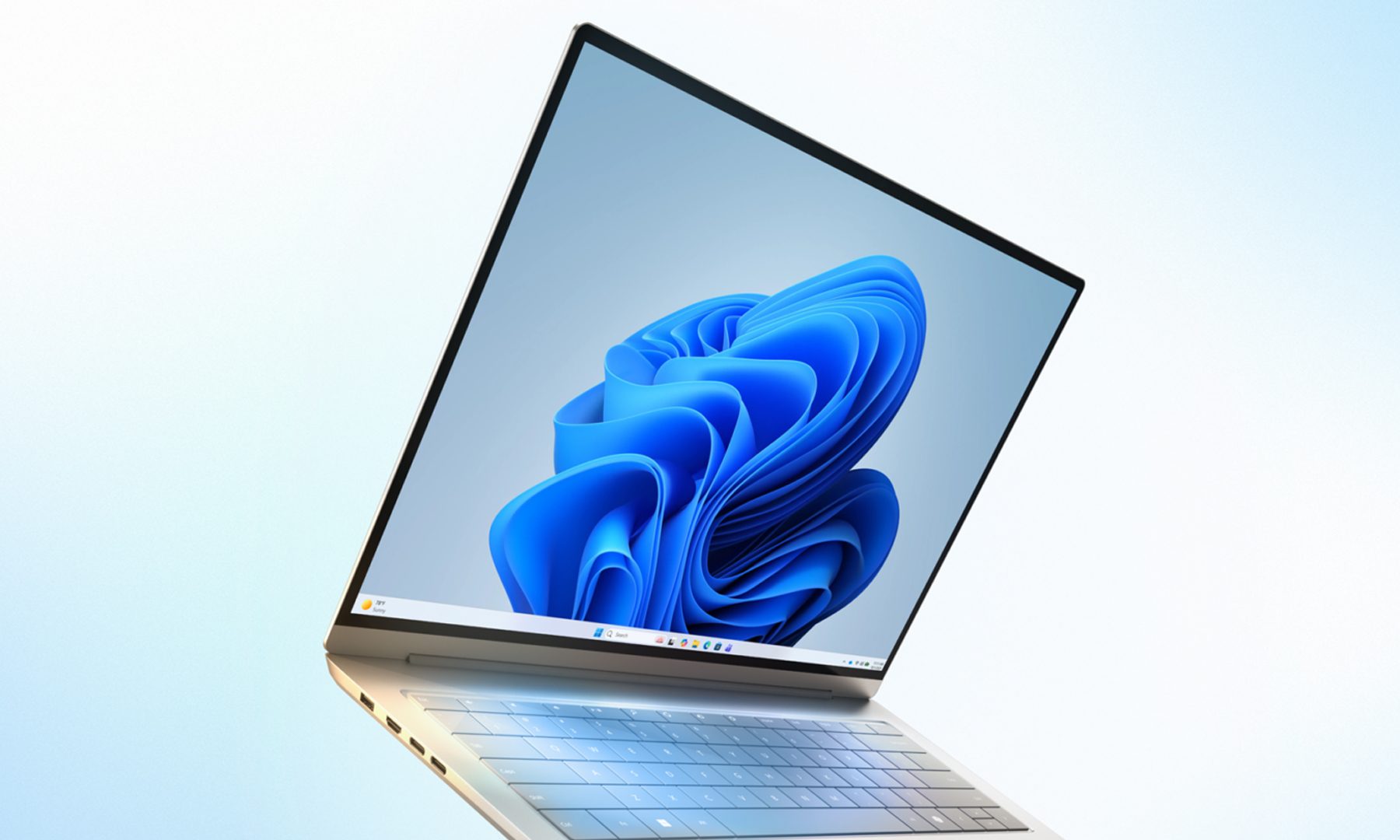 Windows 11 feature with laptop