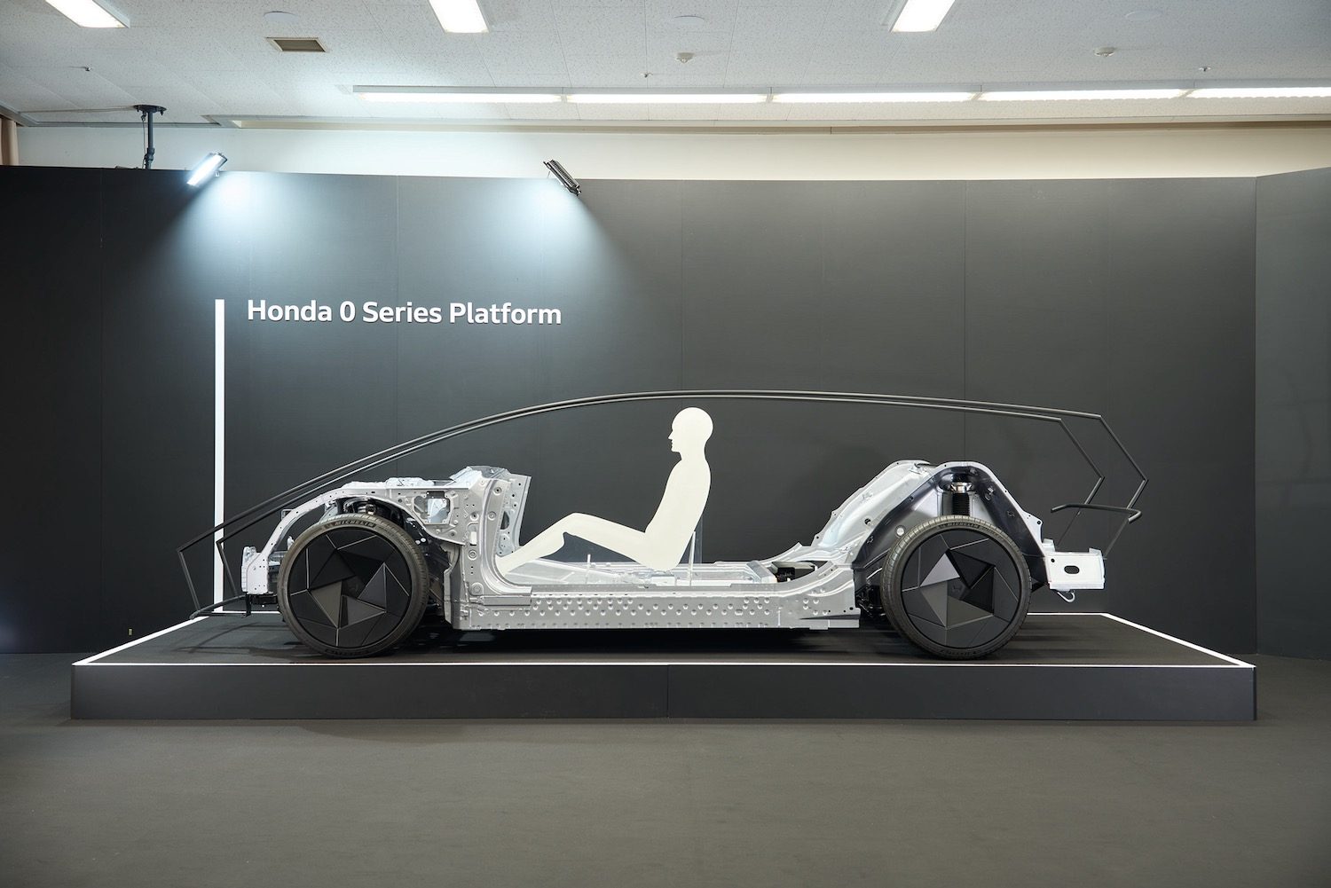 Honda 0 Series EV platform mockup.