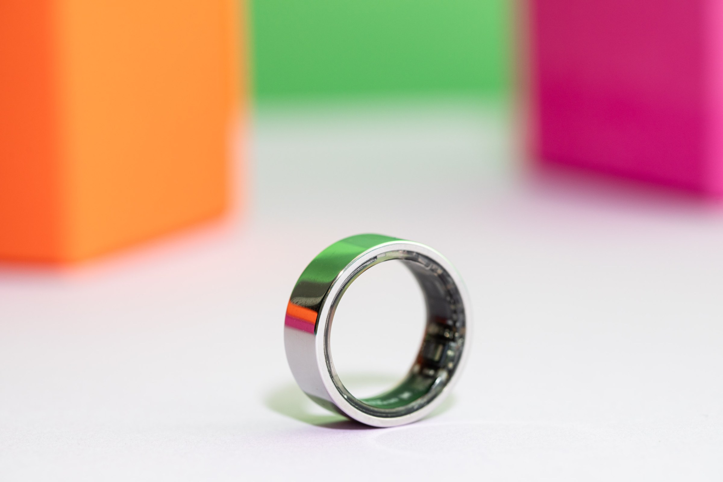 close up of the Ultrahuman Ring Air