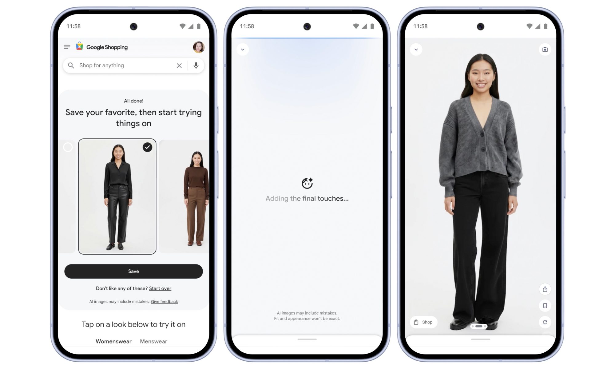 Creation of full-body digital avatar based on a selfie Gemini Nano Banana model.