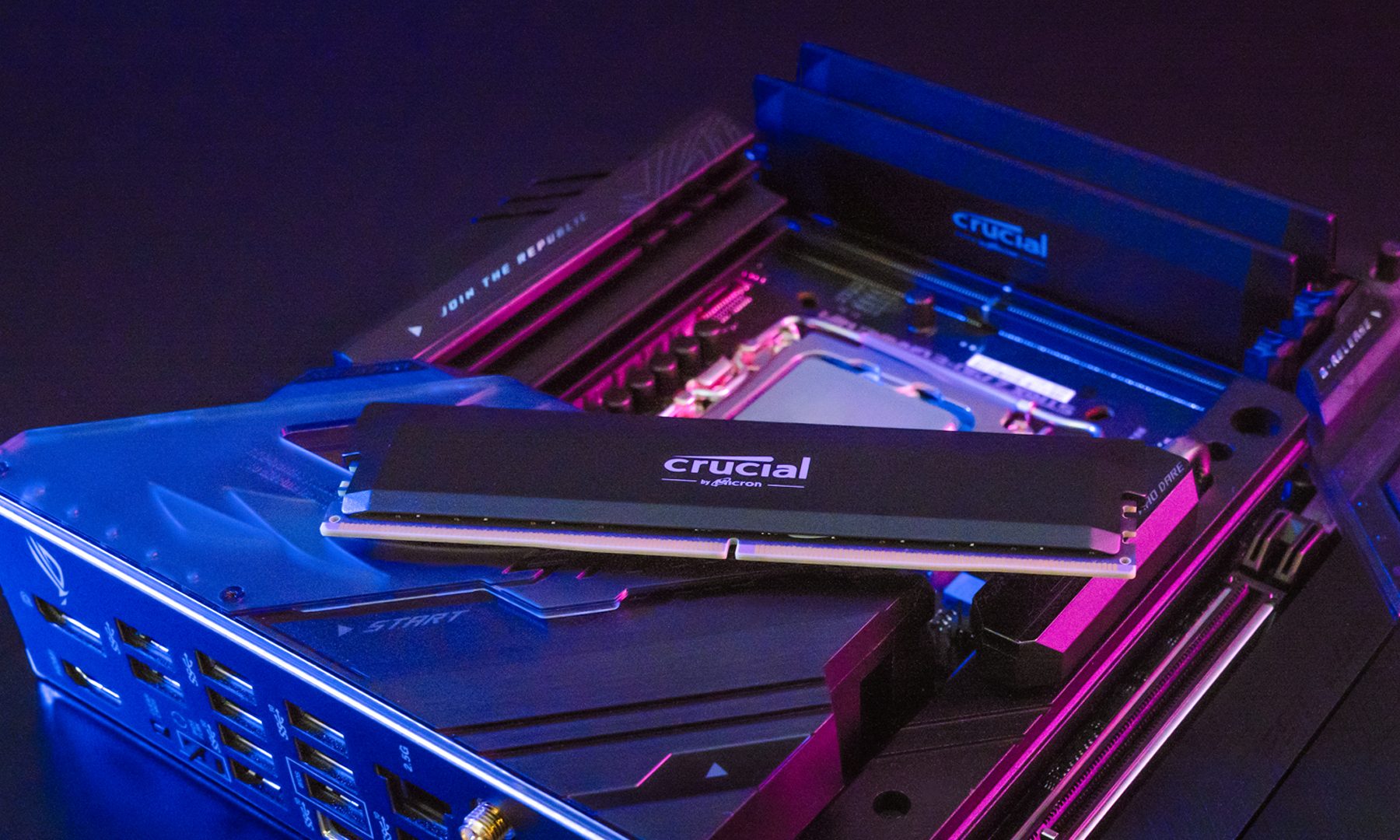 Crucial Memory and SSD