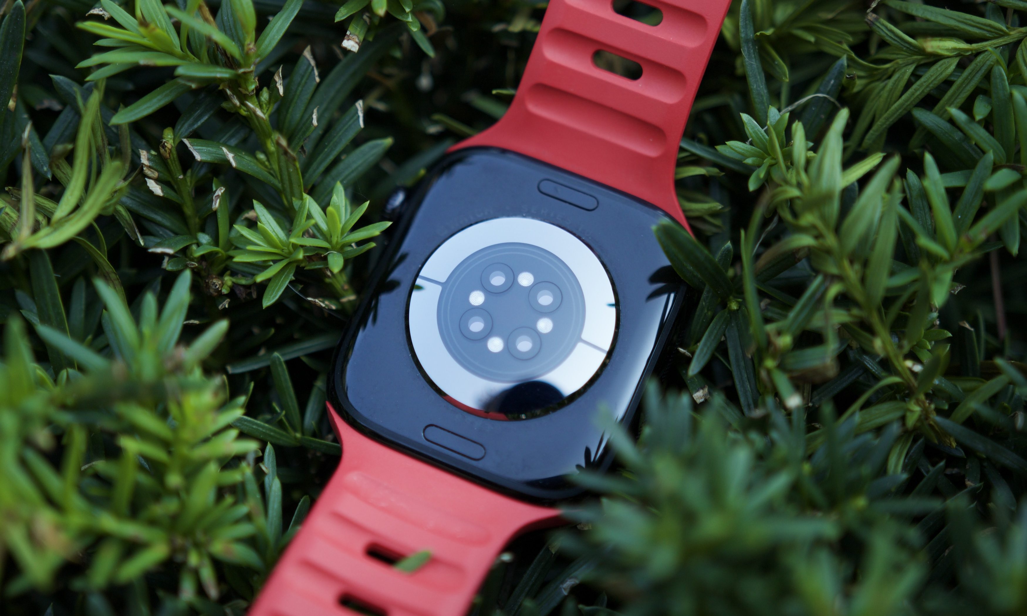 Sensor hub on the Apple Watch Series 10.