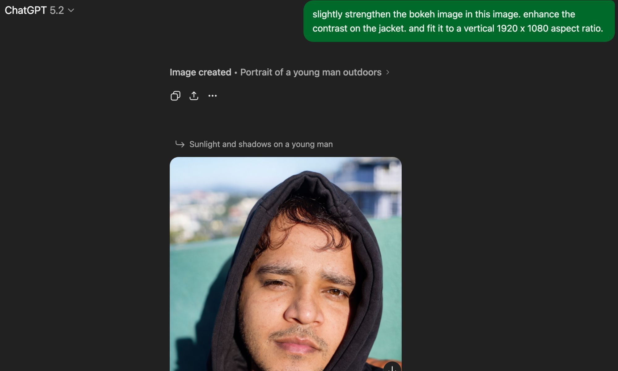 Photoshop within ChatGPT.