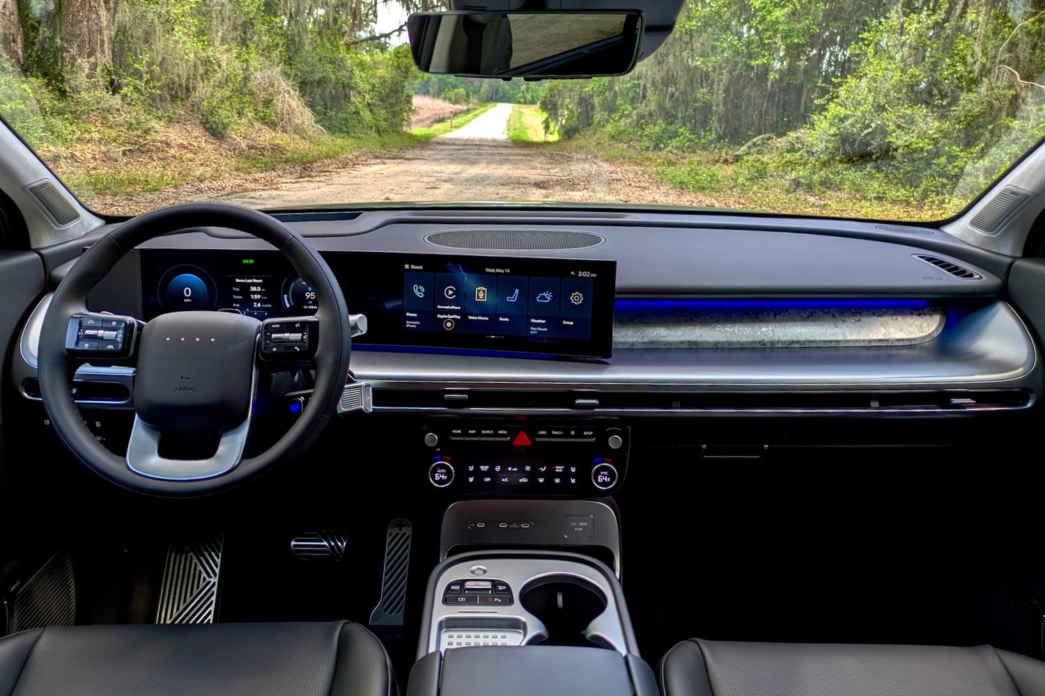 2026 Hyundai Ioniq 9 dashboard.