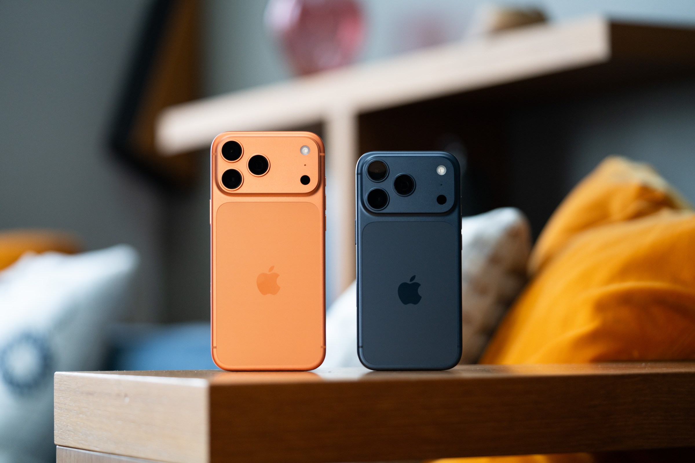 The iPhone 17 Pro offers a smaller form factor compared to the 17 Pro Max.