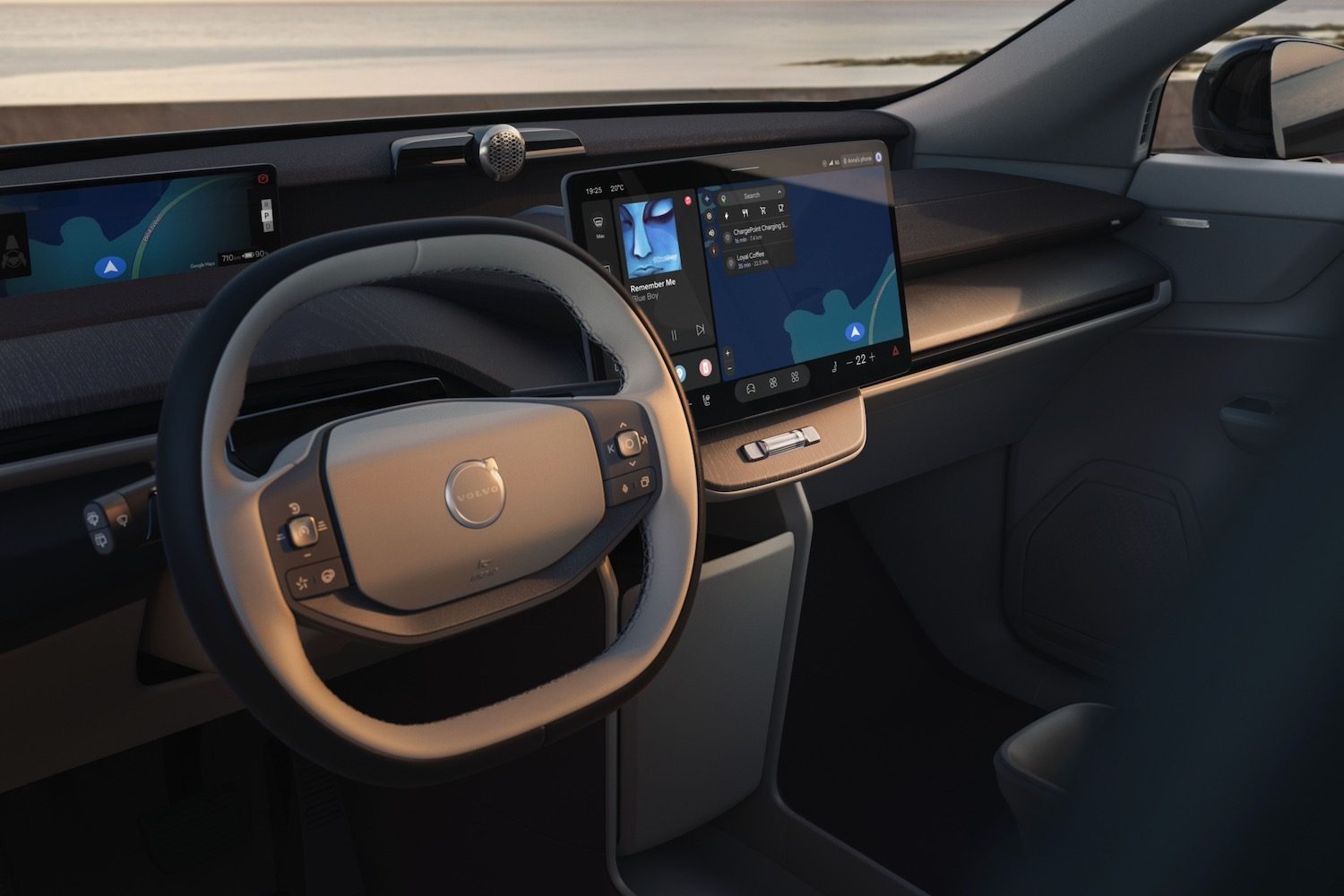 2027 Volvo EX60 interior.