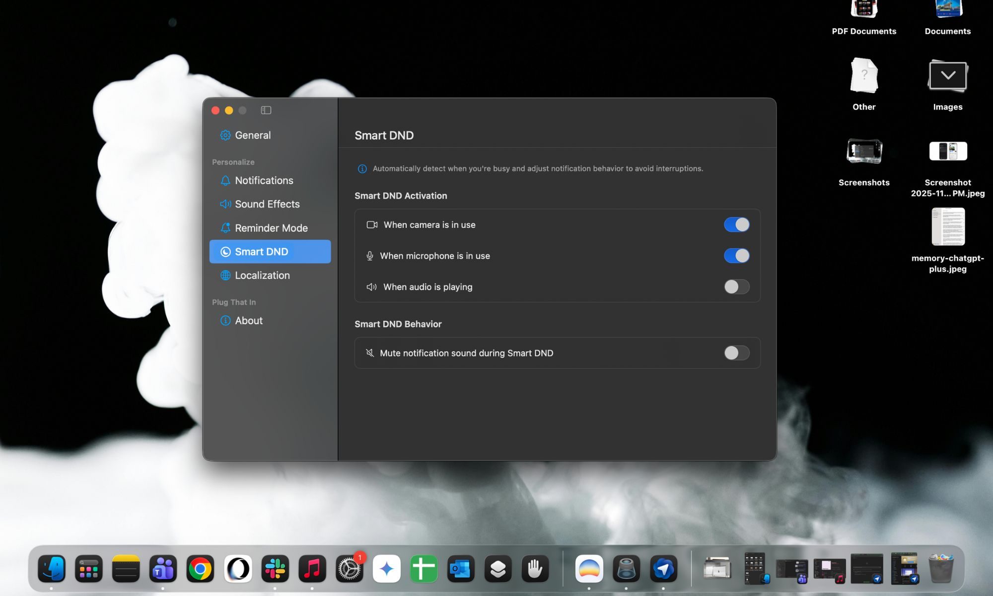 PlugThatIn Mac app for battery alerts