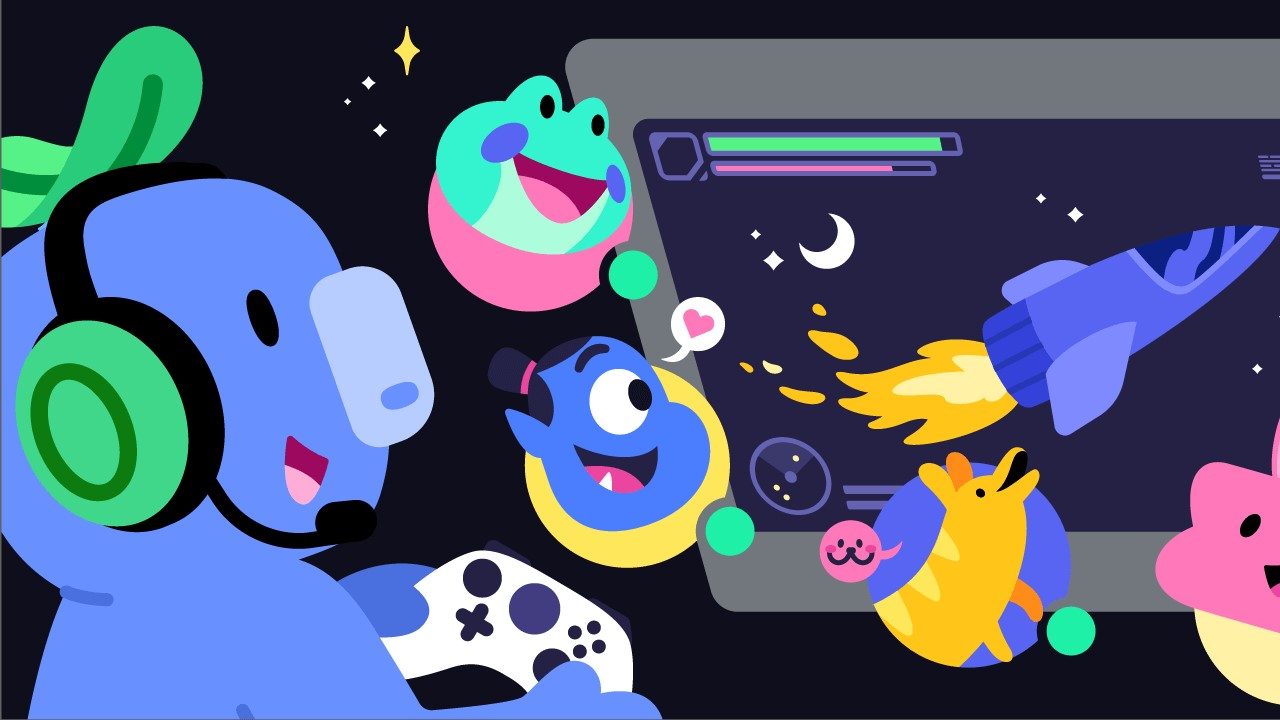 Discord gaming key art.