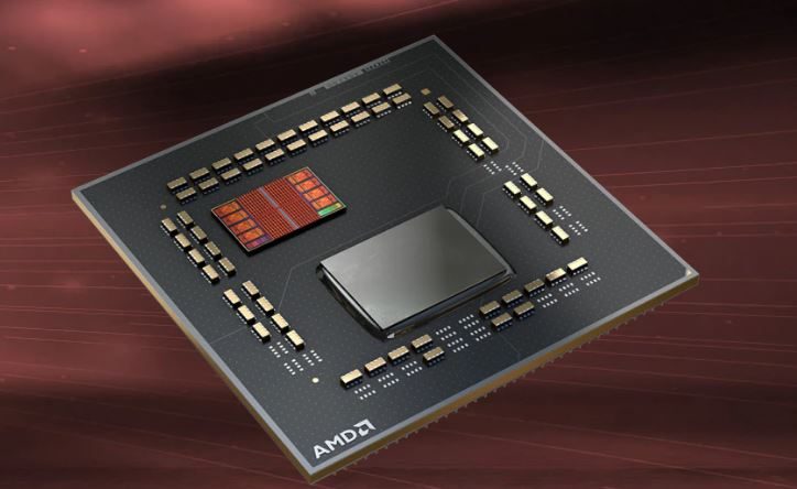 AMD's 3D V-Cache chip.