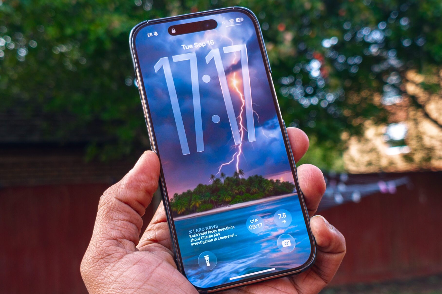 Apple iOS 26 running on the iPhone 16 Pro