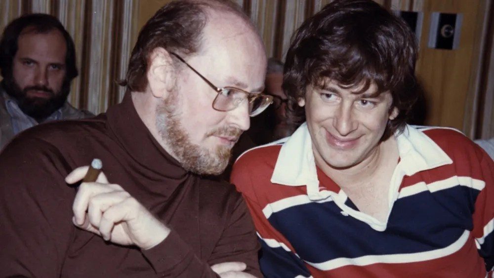 John Williams and Steven Spielberg in the 1980s