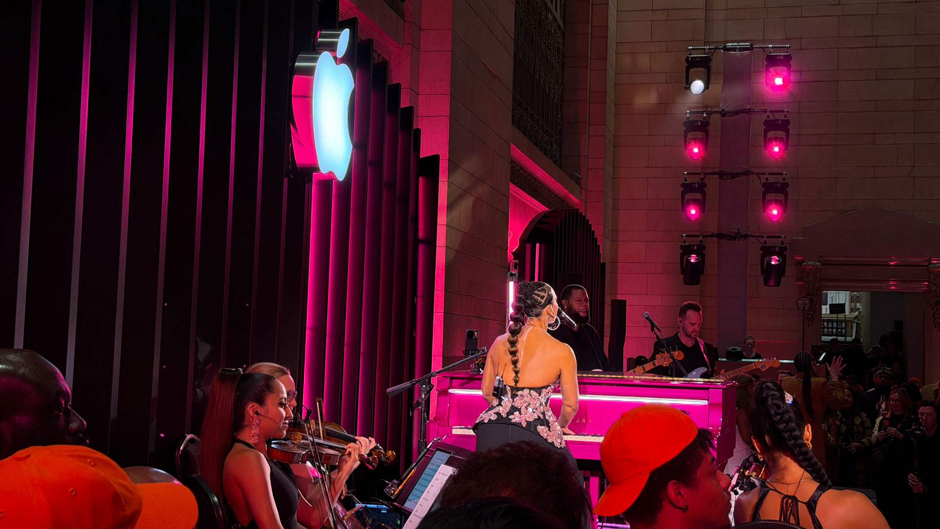 Apple 50th kickoff in Grand Central Station