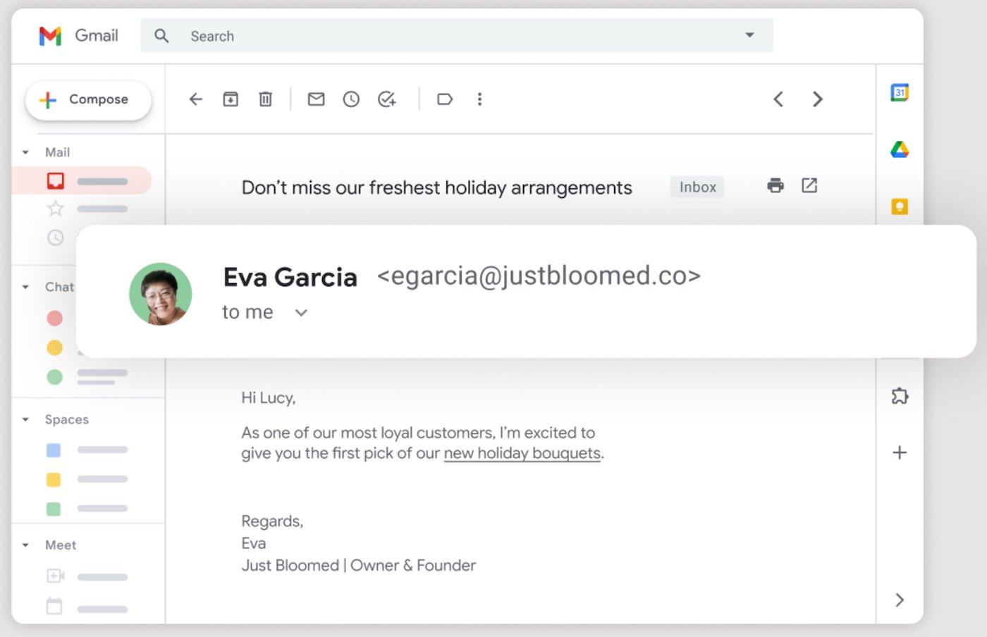 Gmail’s custom professional email.