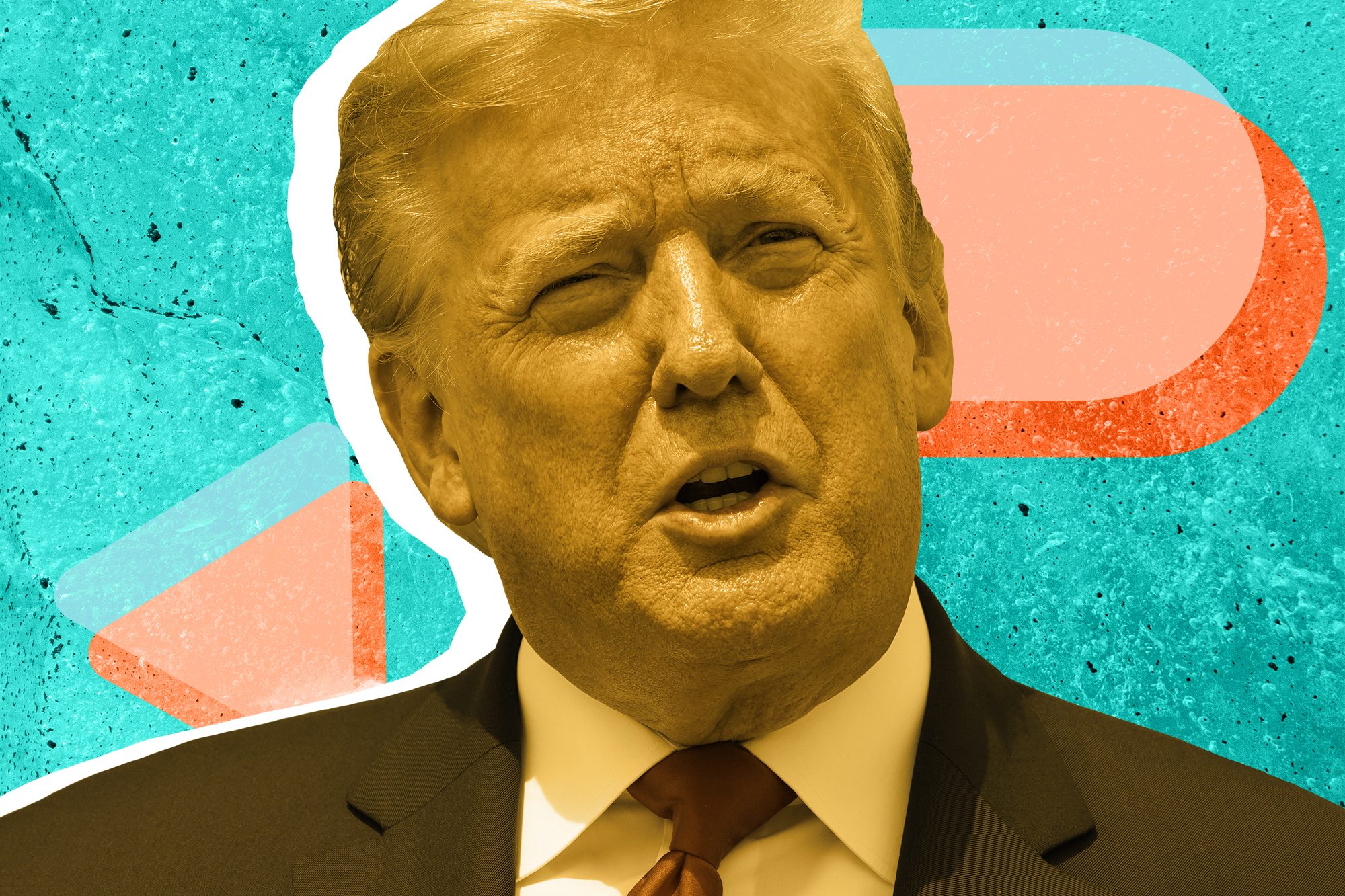 Trump stylized image