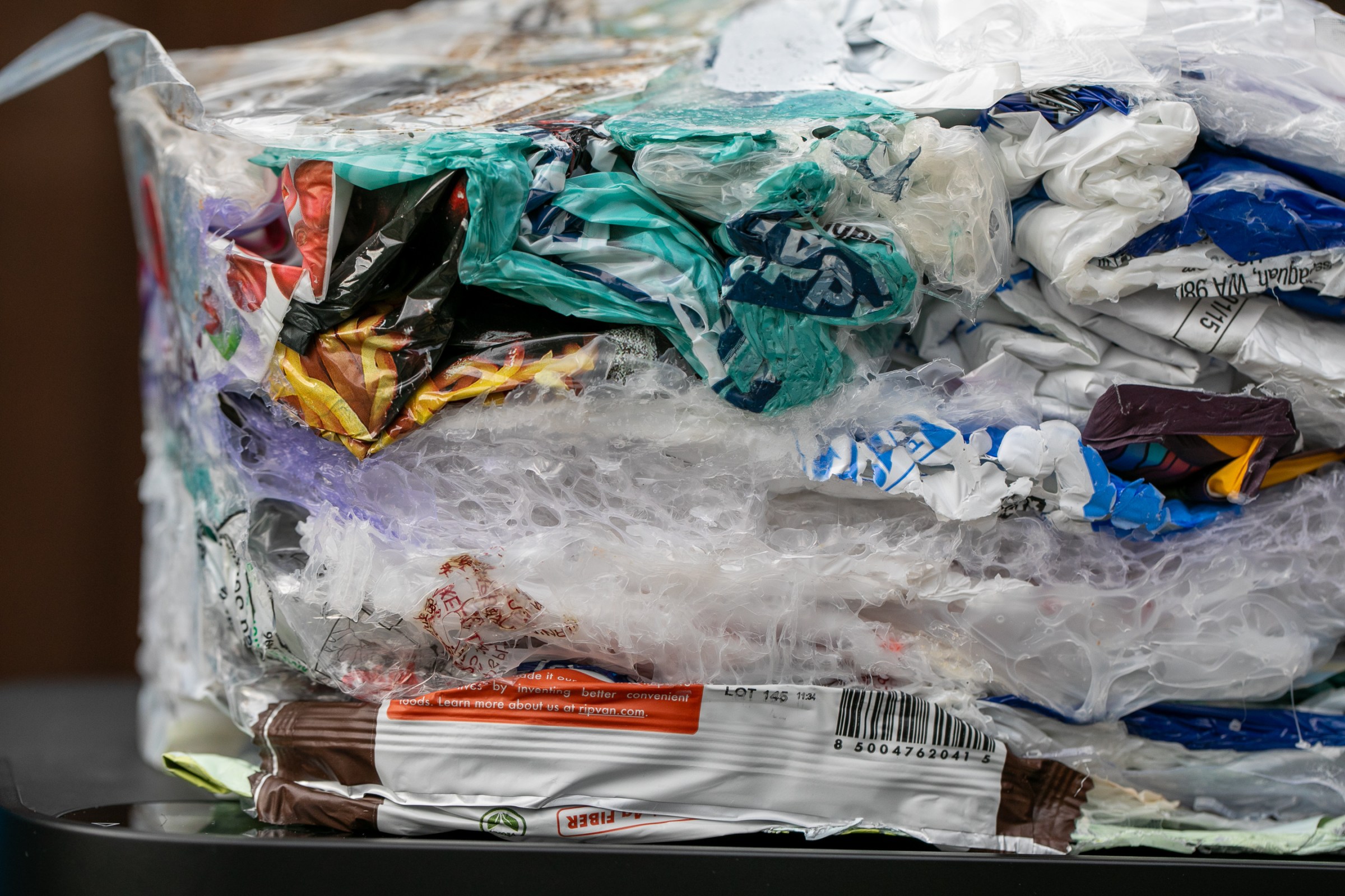 A closer look at one of Sean’s bricks.