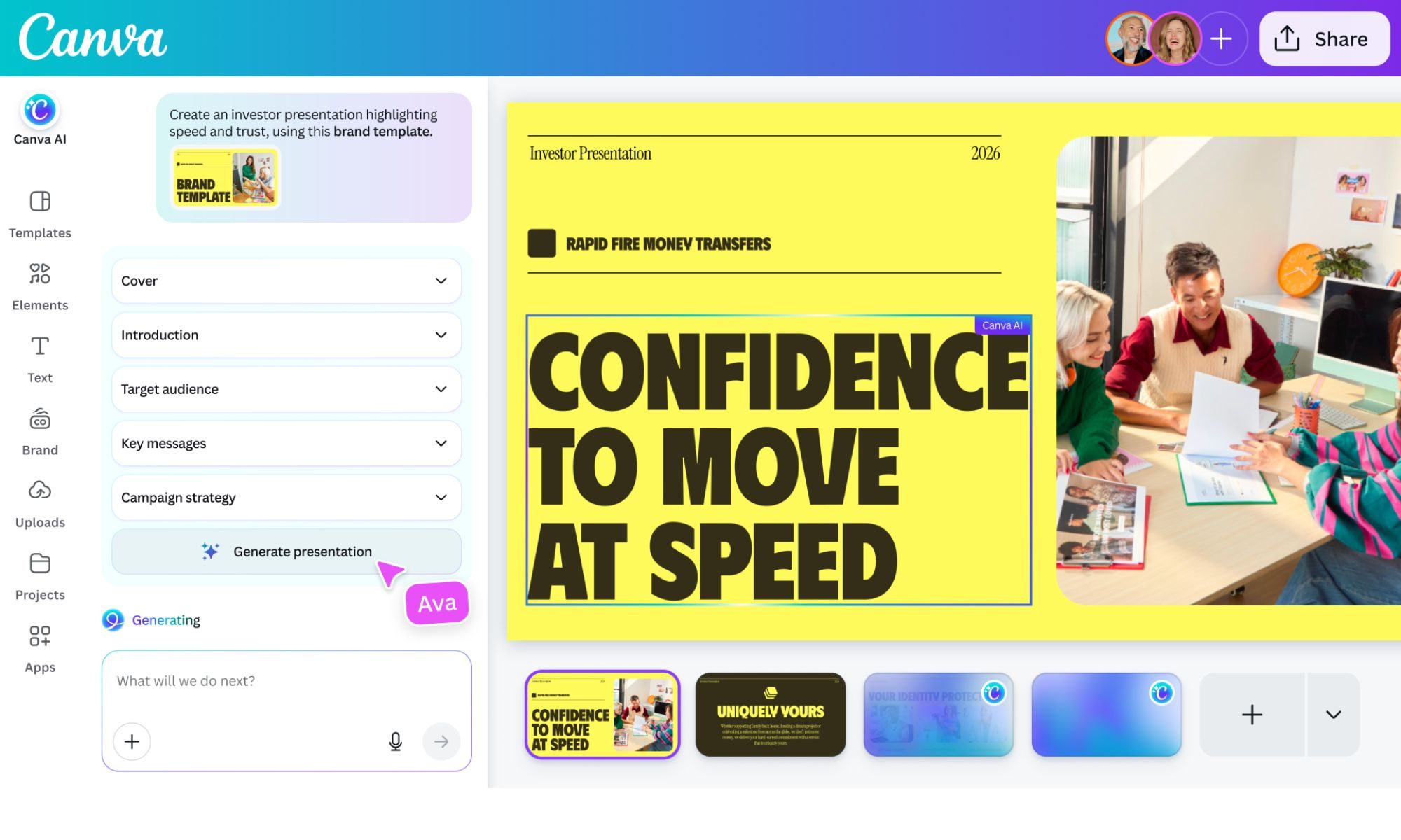 Canva AI 2.0 Brand Intelligence