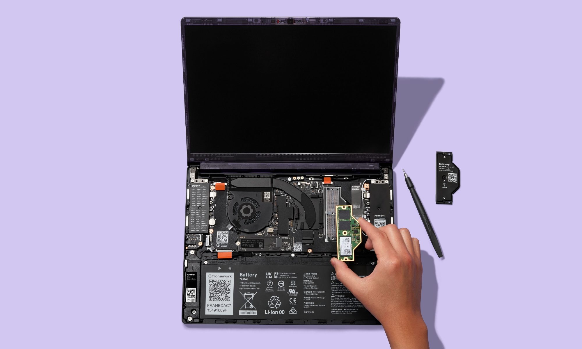 Framework laptop 13 pro RAM upgrade