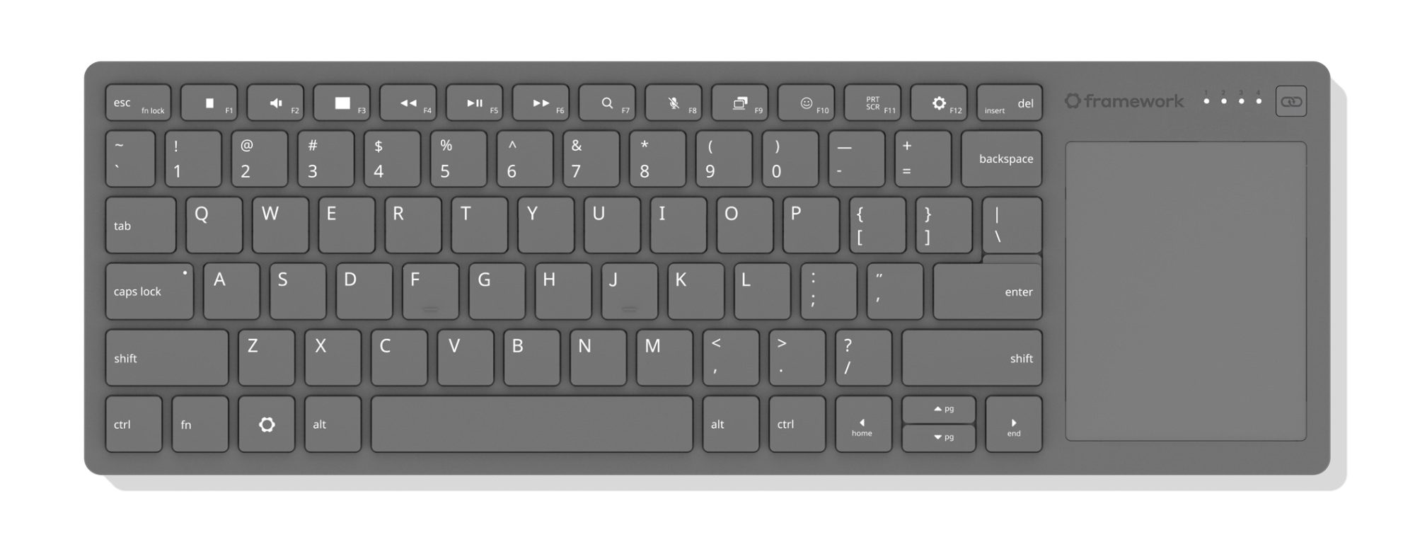Framework wireless keyboard