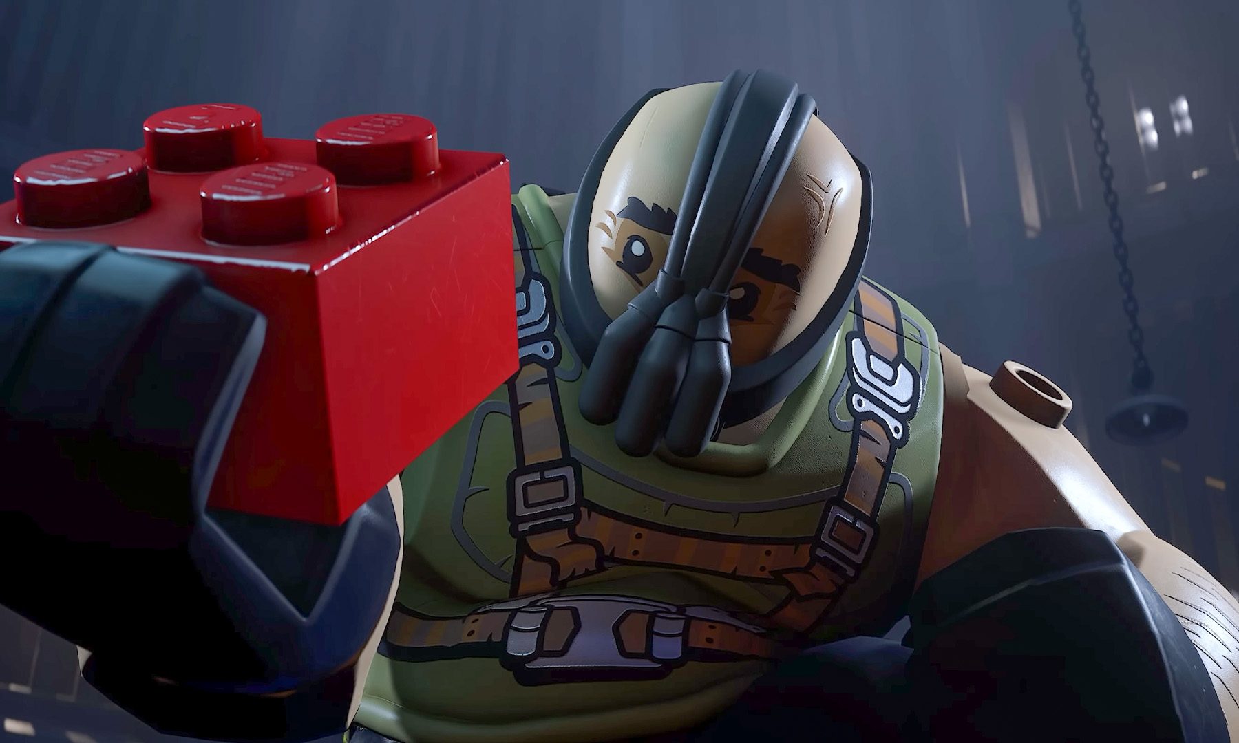 Lego Batman Legacy of the Dark Knight Bane with Lego