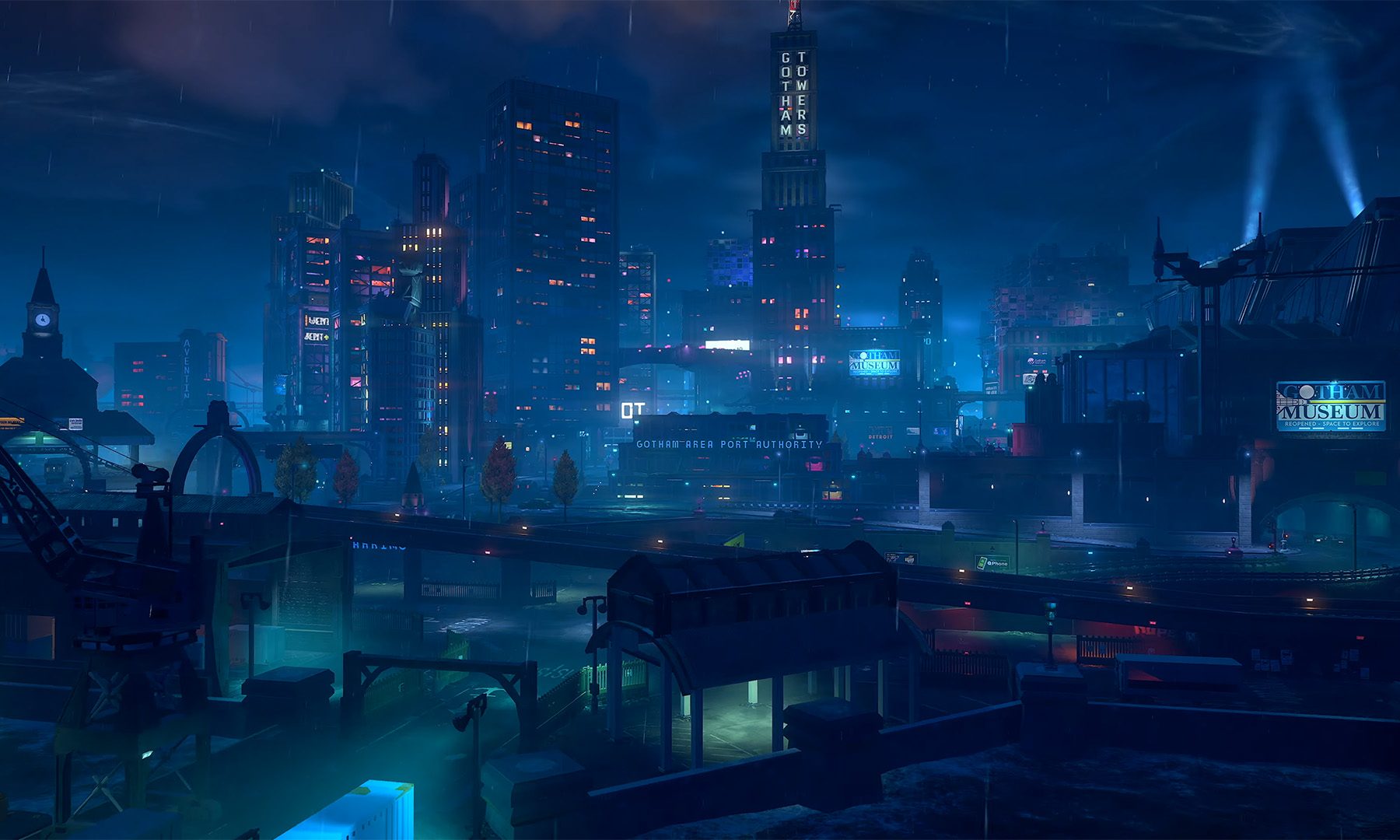 Lego Batman Legacy of the Dark Knight Gliding Gotham City 1