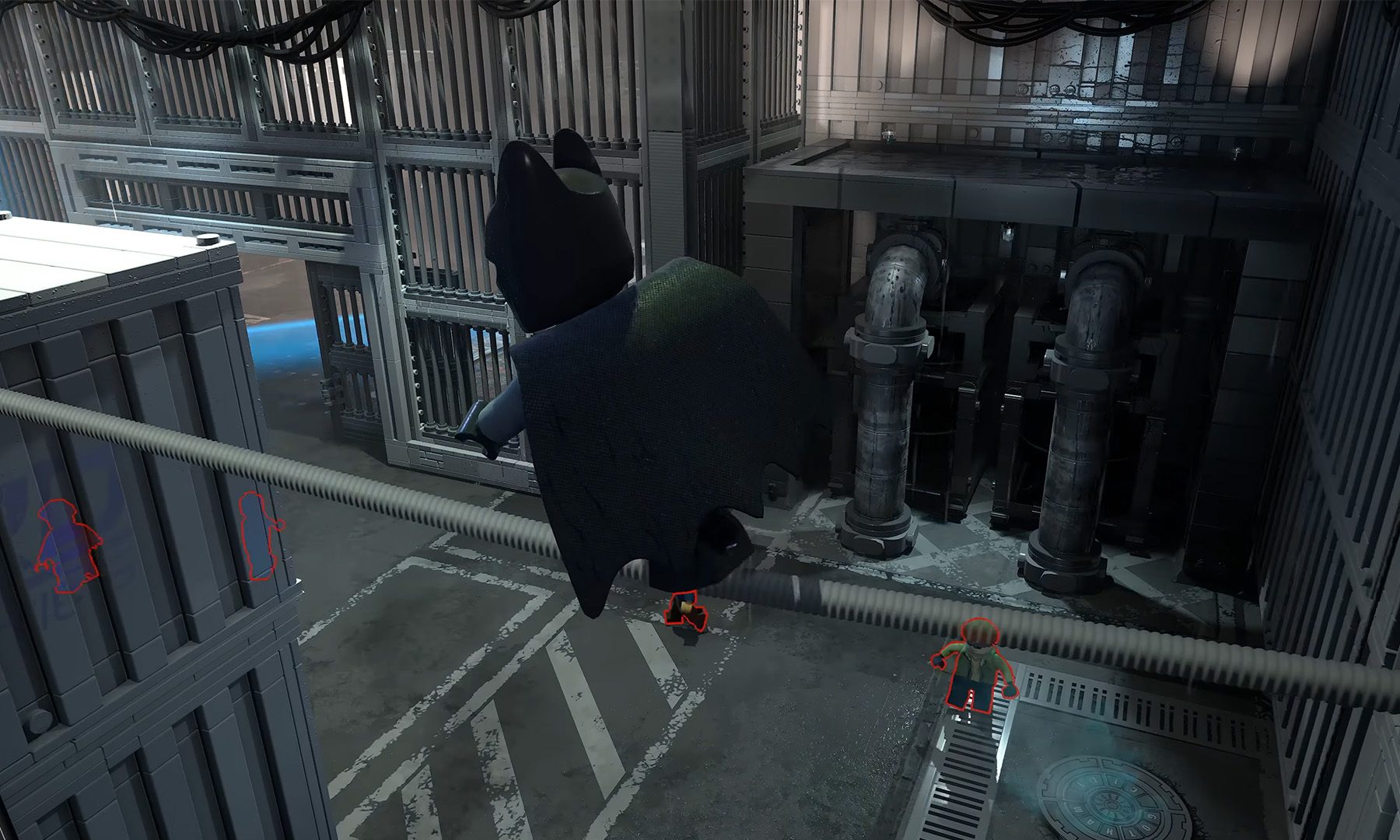 Lego Batman Legacy of the Dark Knight Highlighting Enemies
