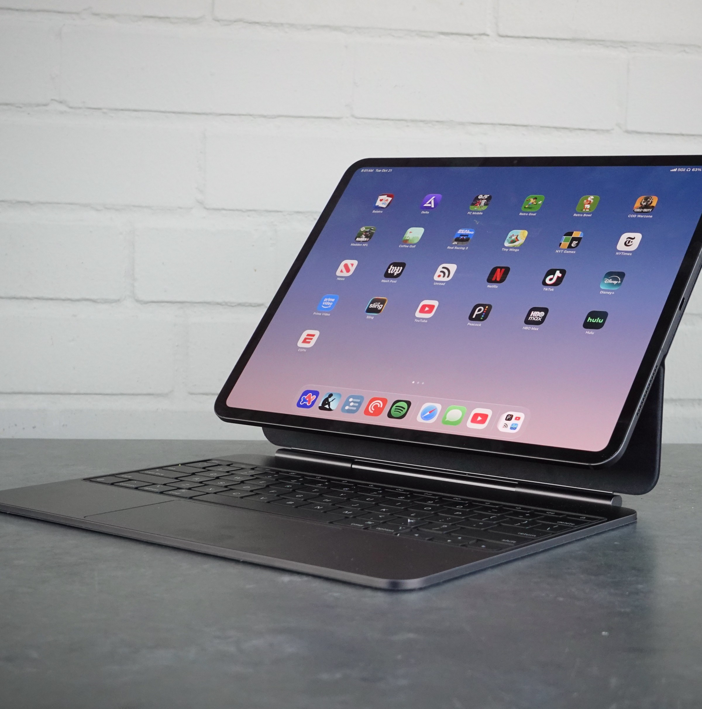 A photo of the M5 iPad Pro.
