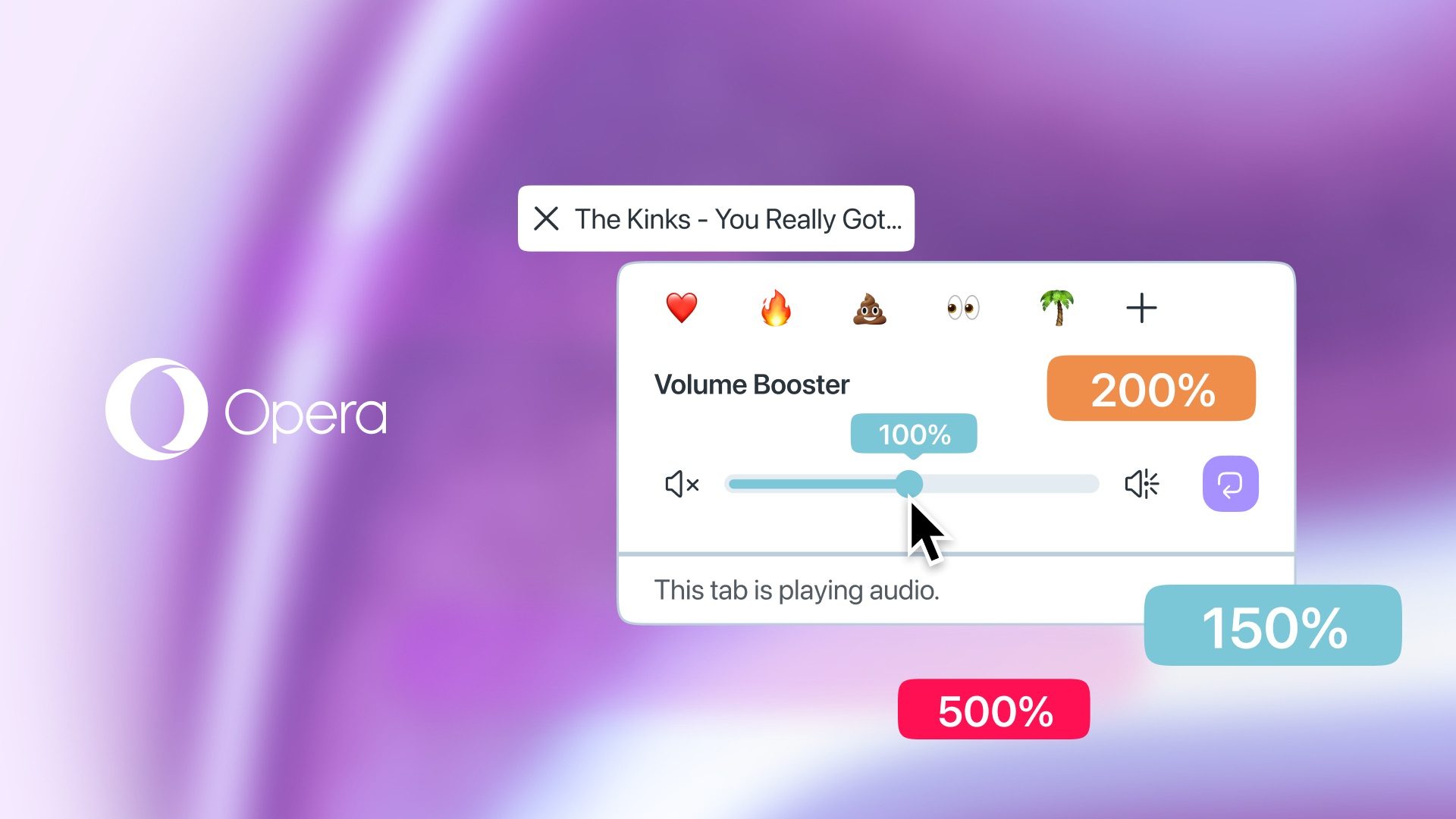 Opera Volume Booster