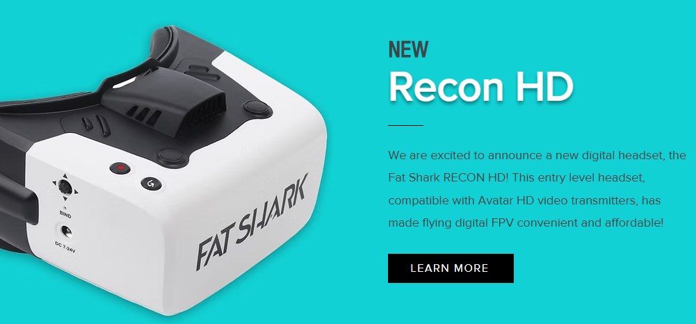 Fat Shark’s website appears to have been largely abandoned after it got acquired by non-consumer companies; this “new” Recon HD came out in 2022.