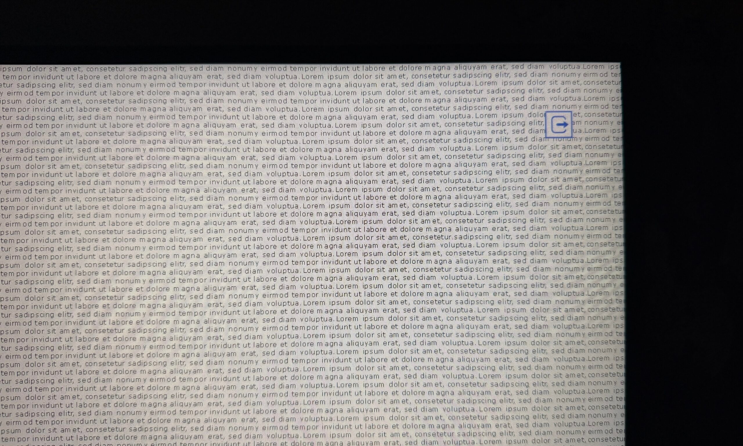 Dell 34 Plus USB-C Monitor - S3425DW sharpness test.