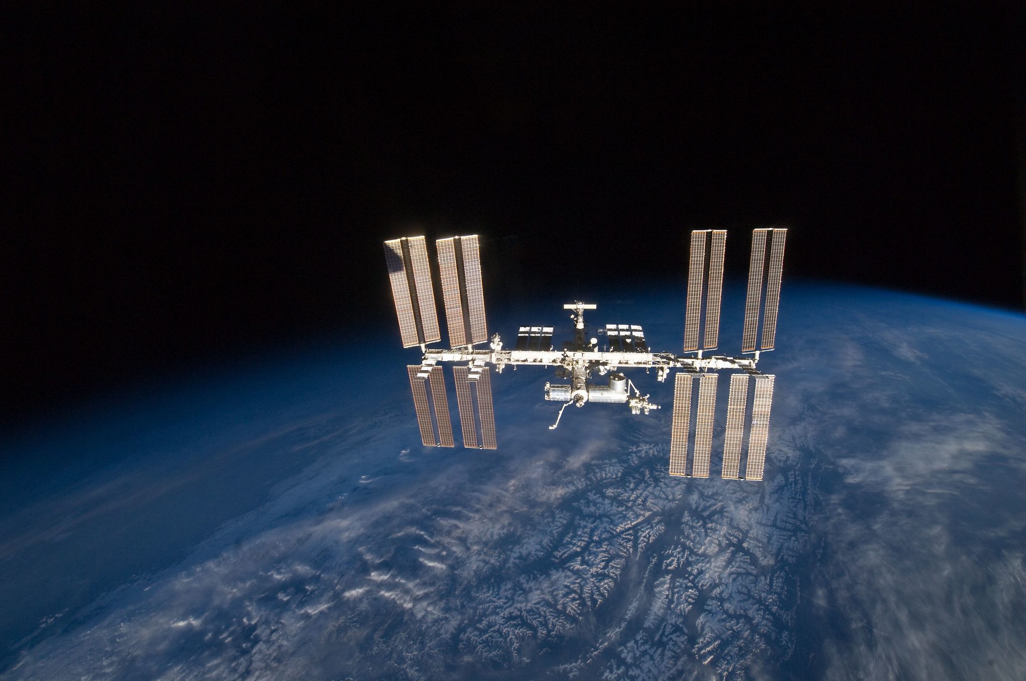 The International Space Station.