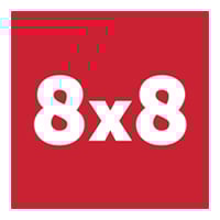 8x8 icon.