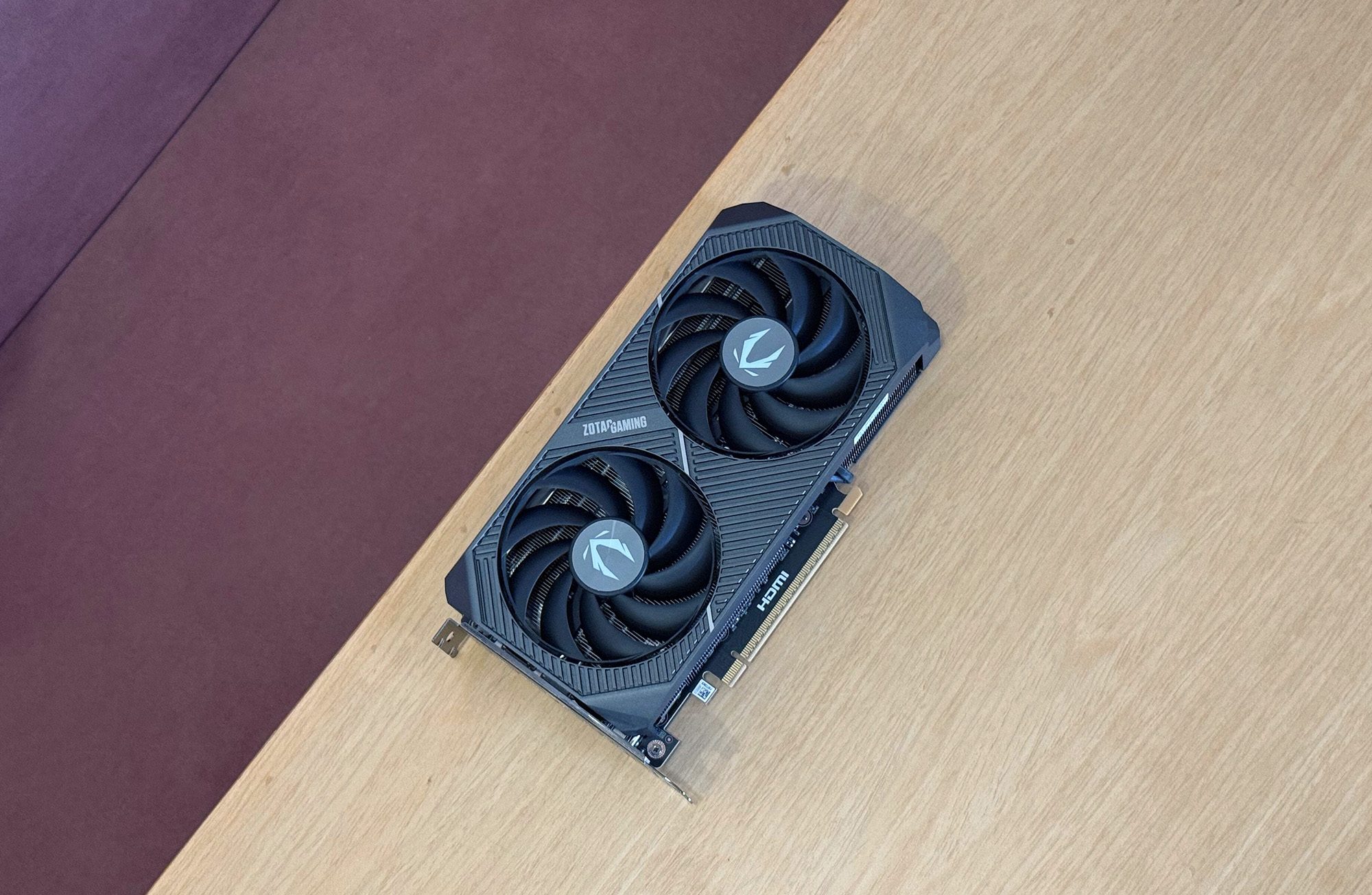 The Zotac Gaming GeForce RTX 5060 Ti Twin Edge 16GB graphics card