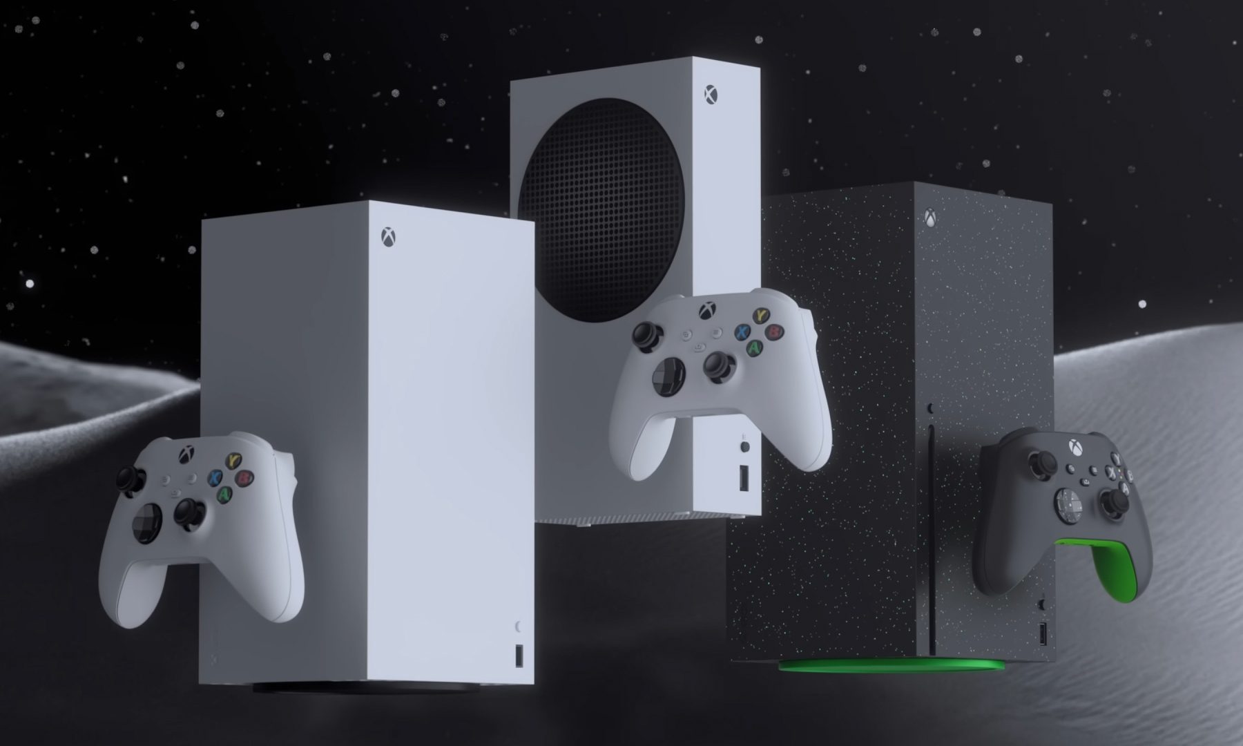 3 different Xbox X and S