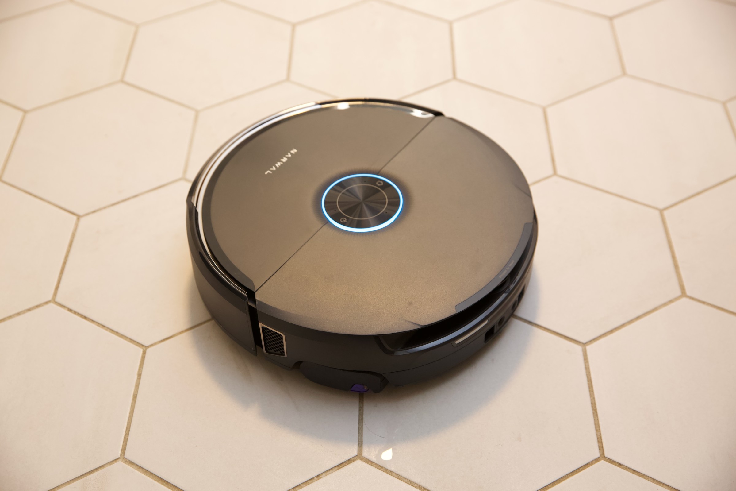 <em>The robot is convinced this tile floor is a carpet.</em>