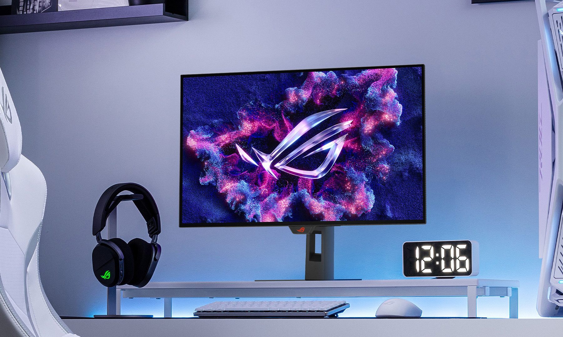 ASUS Republic of Gamers ROG New Strix OLED Gaming Monitor Featured