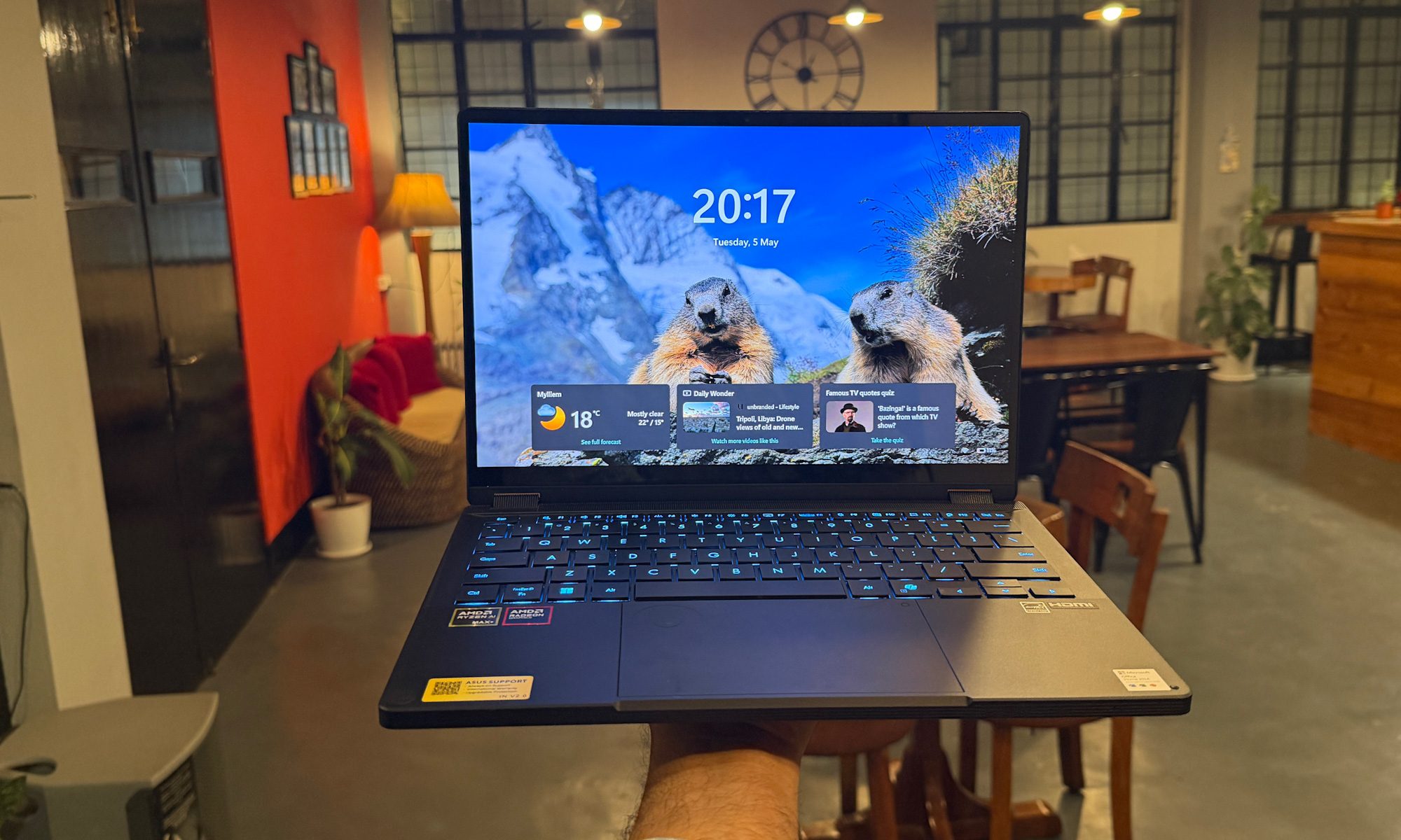 Asus ProArt PX13 GoPro Edition laptop.