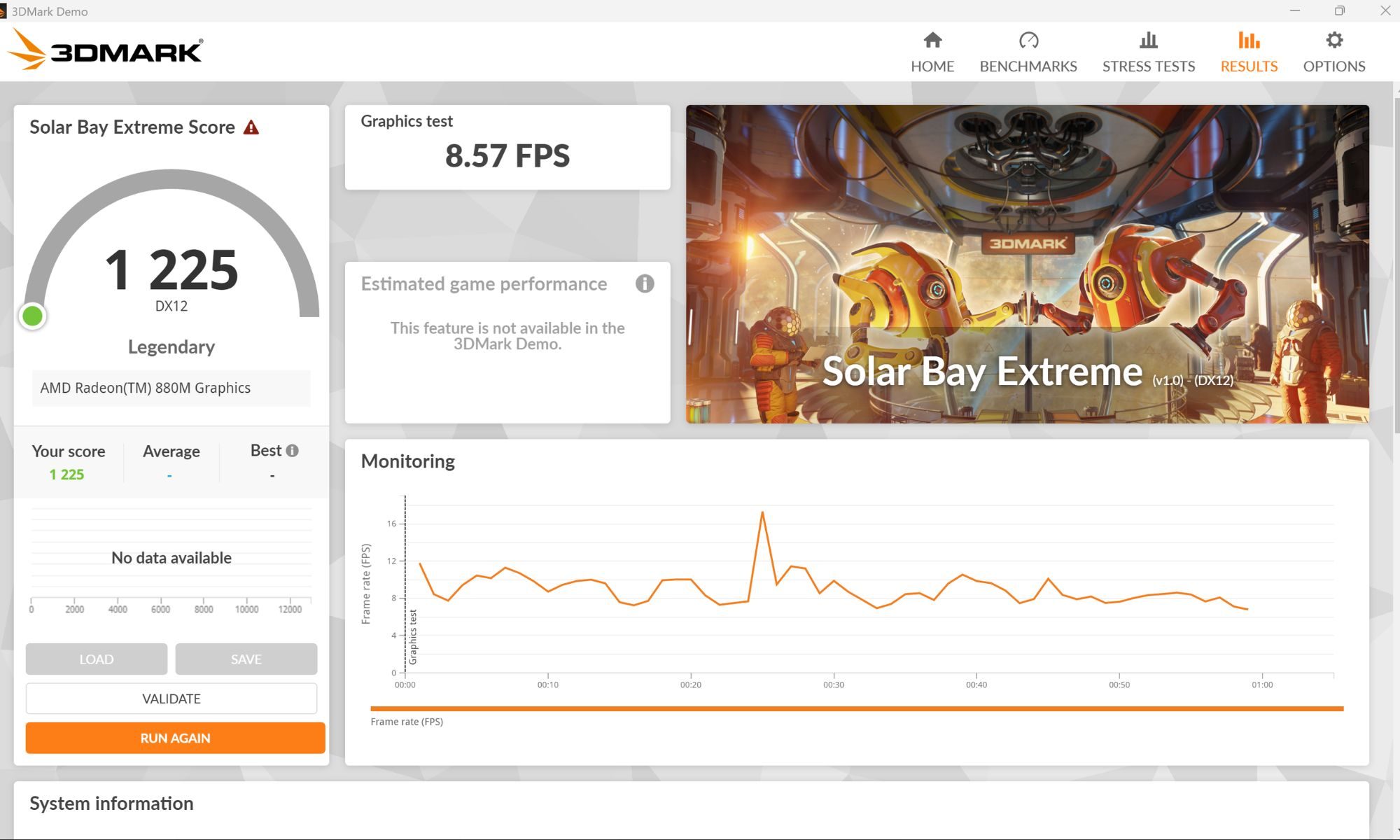 Solar Bay Extreme Stress Test